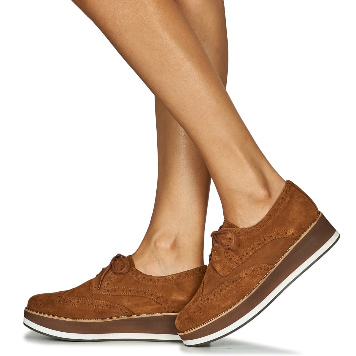 Women's Derby Shoes Betty London Brown