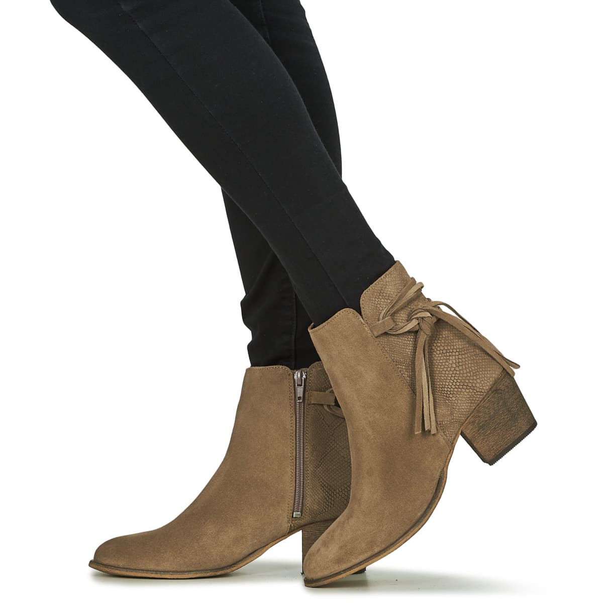 Women's Ankle Boots Betty London Beige