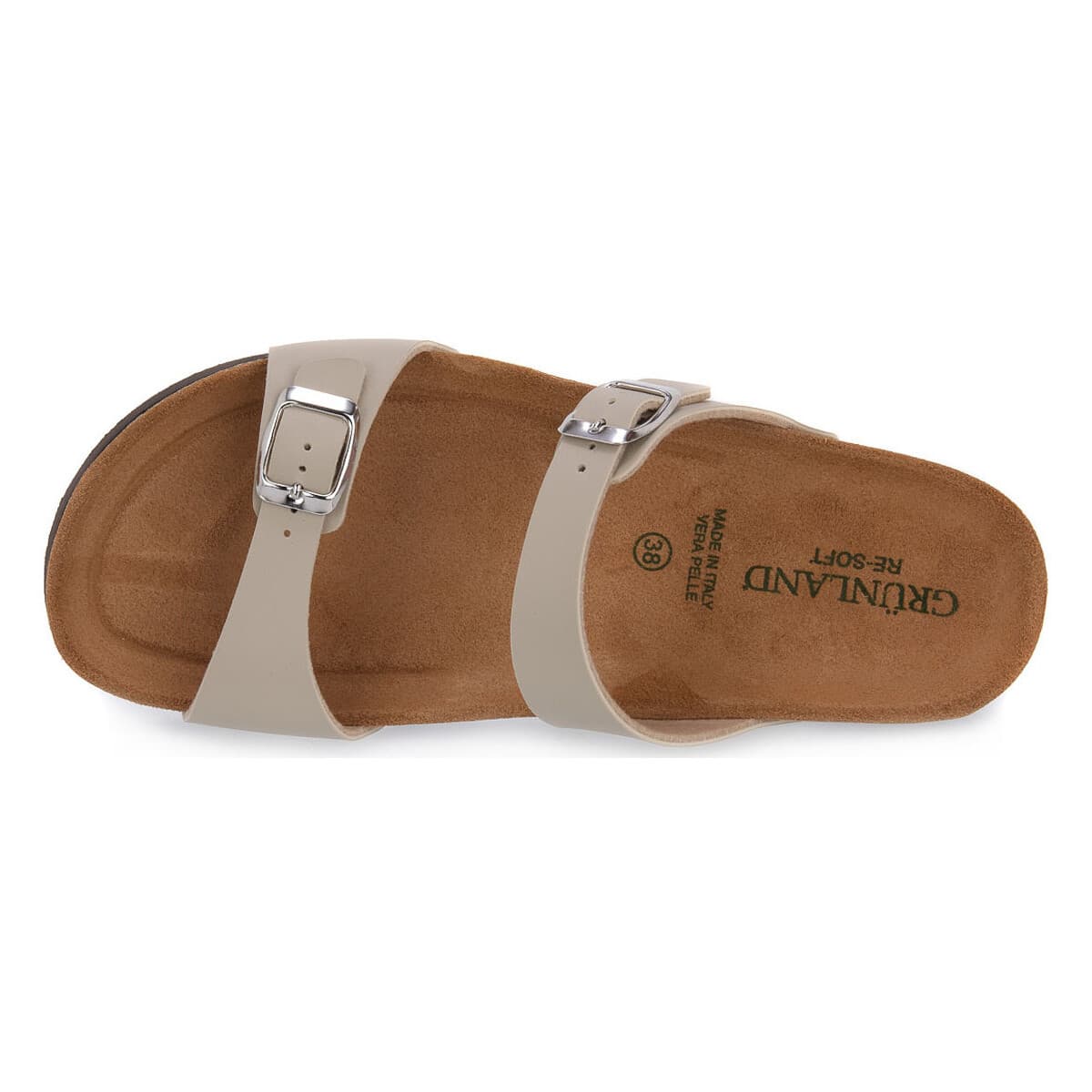 Women's Mules Grunland Beige