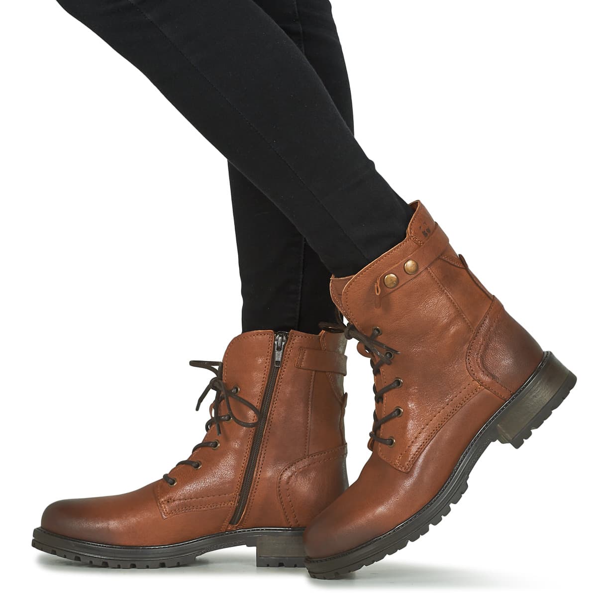 Women's Boots Dream in Green Brown