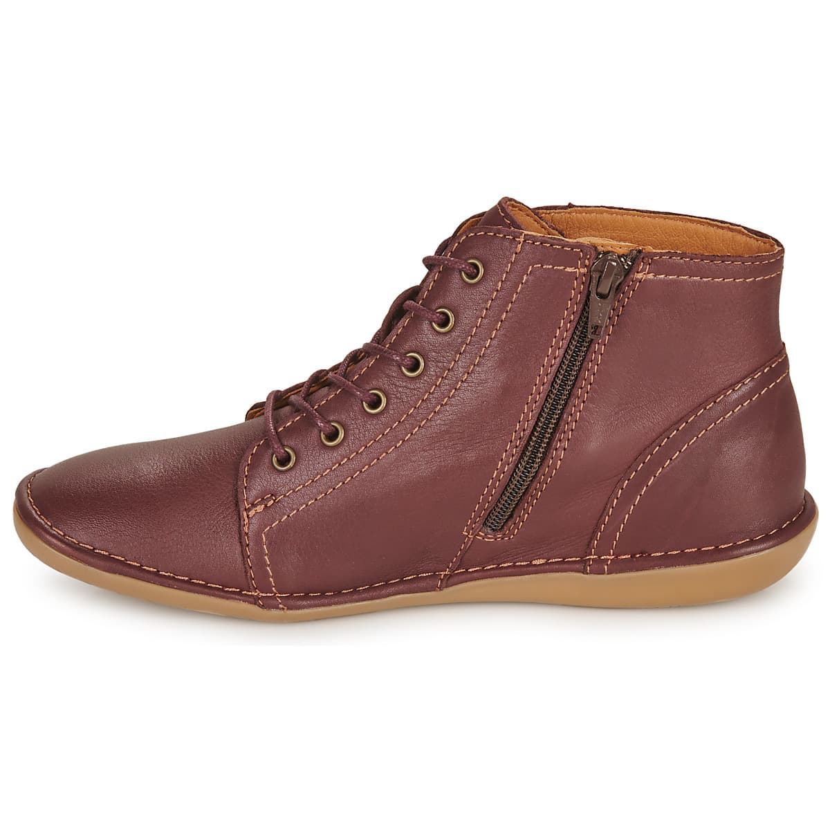 Women's Boots Dream in Green Bordeaux