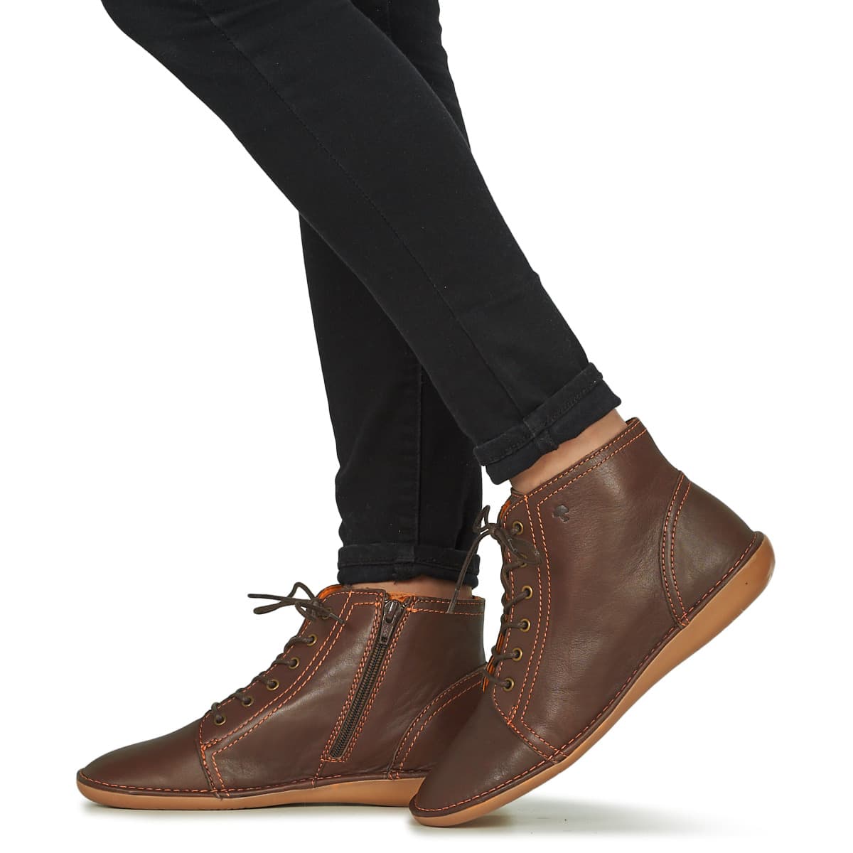 Women's Boots Dream in Green Brown