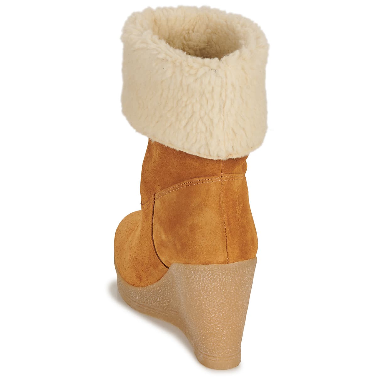 Women's Ankle Boots Dream in Green Brown