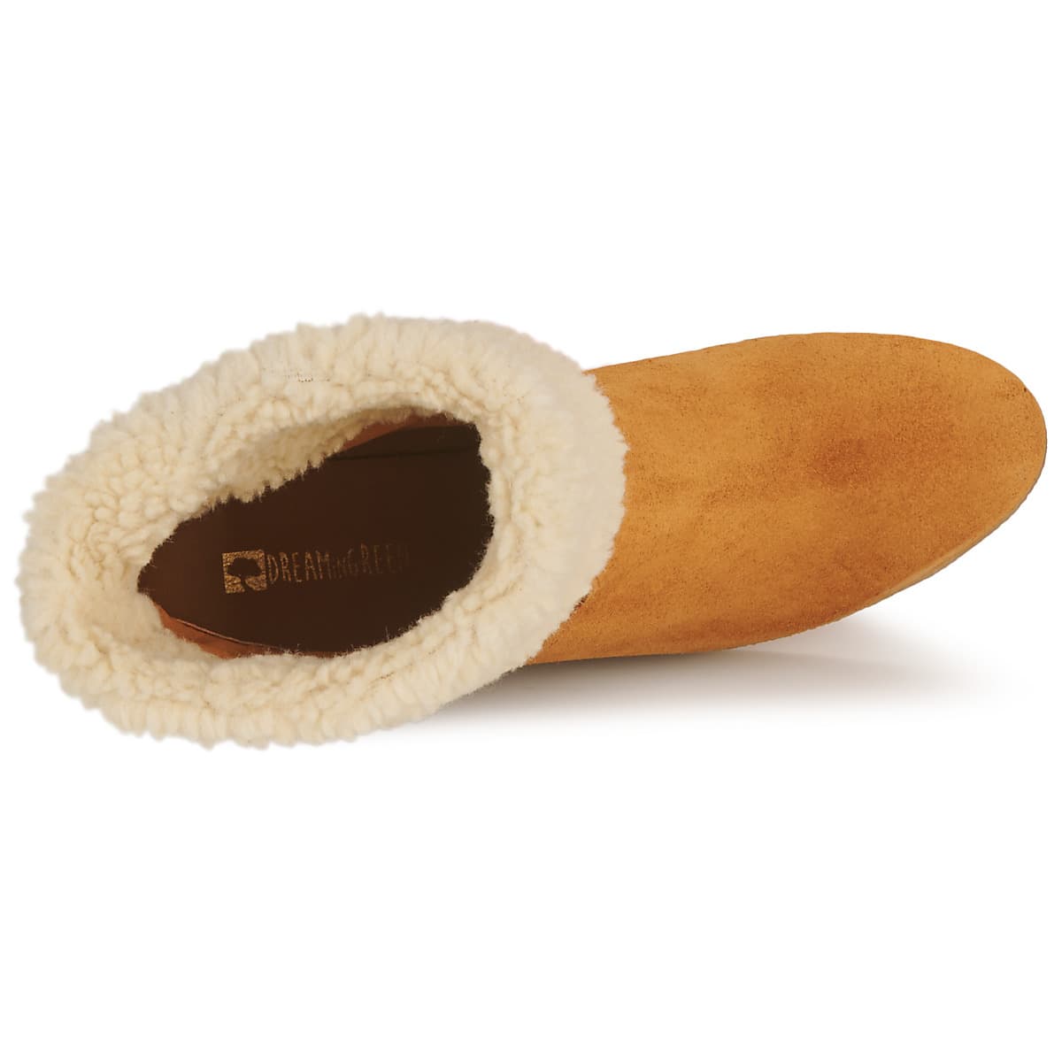 Women's Ankle Boots Dream in Green Brown