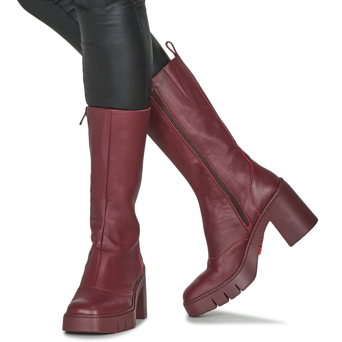 Women's Boots Art Red