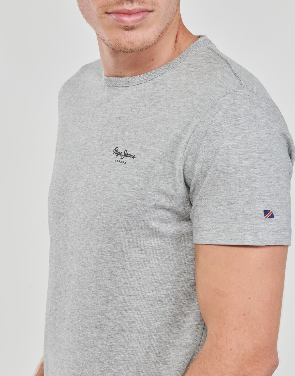 Men's T-Shirts Pepe Jeans Gray