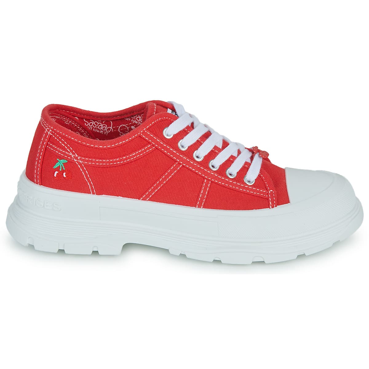 Women's Sneakers Le Temps des Cerises Red