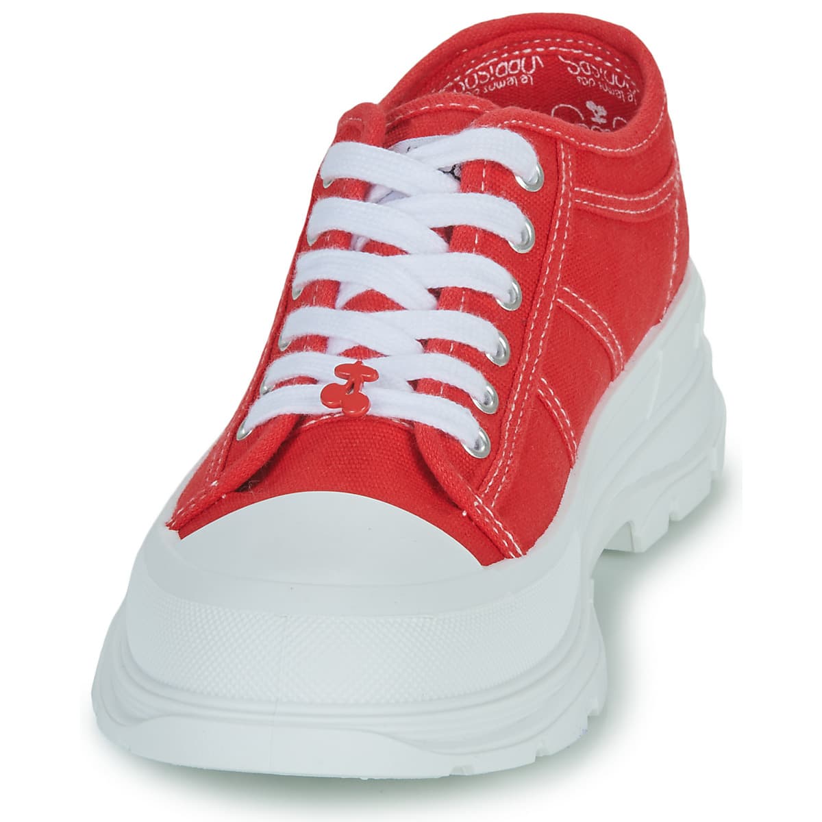 Women's Sneakers Le Temps des Cerises Red