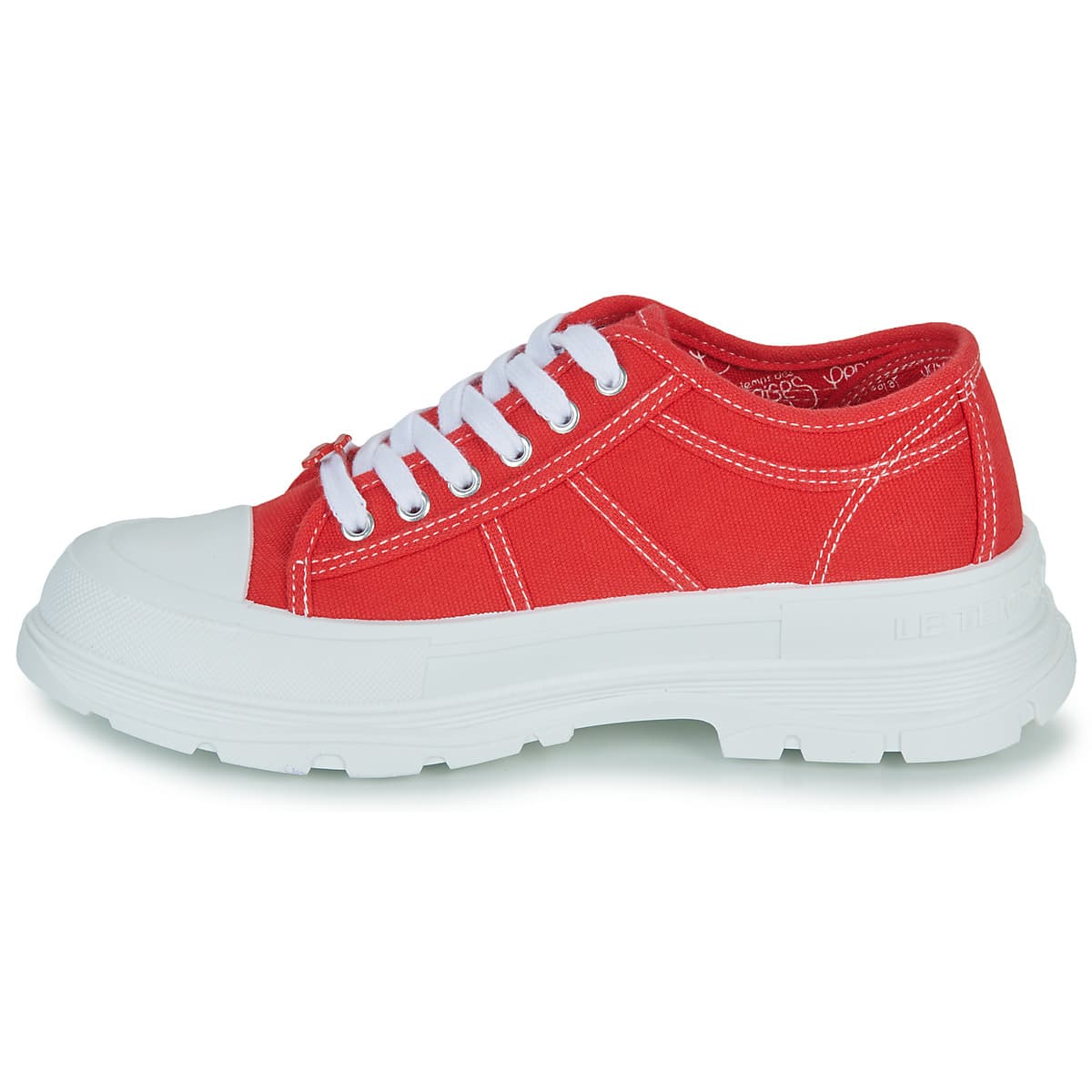 Women's Sneakers Le Temps des Cerises Red