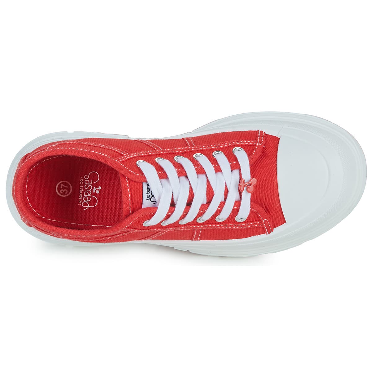 Women's Sneakers Le Temps des Cerises Red