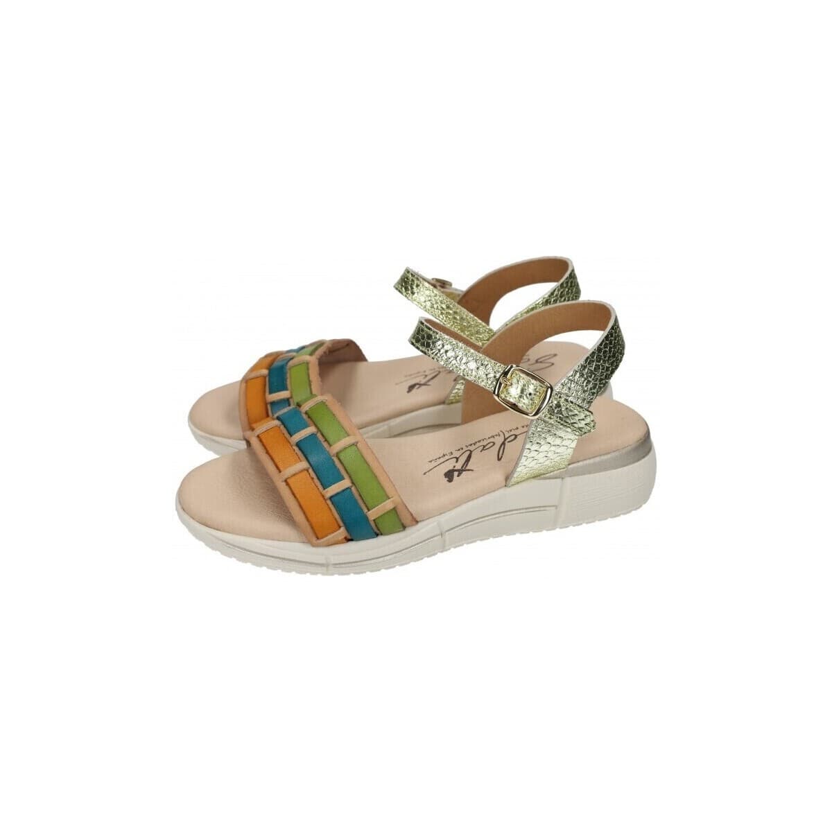 Women's Platforms Sandali Gold