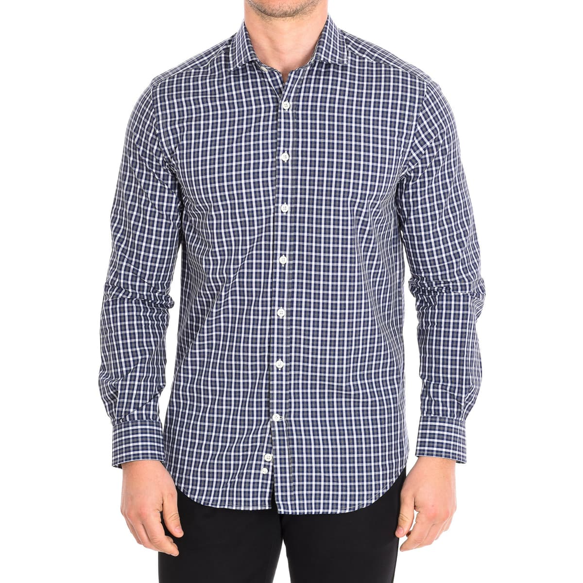 Πουκάμισο με μακριά μανίκια Cafe' Coton LOCHSIDE5-33LS