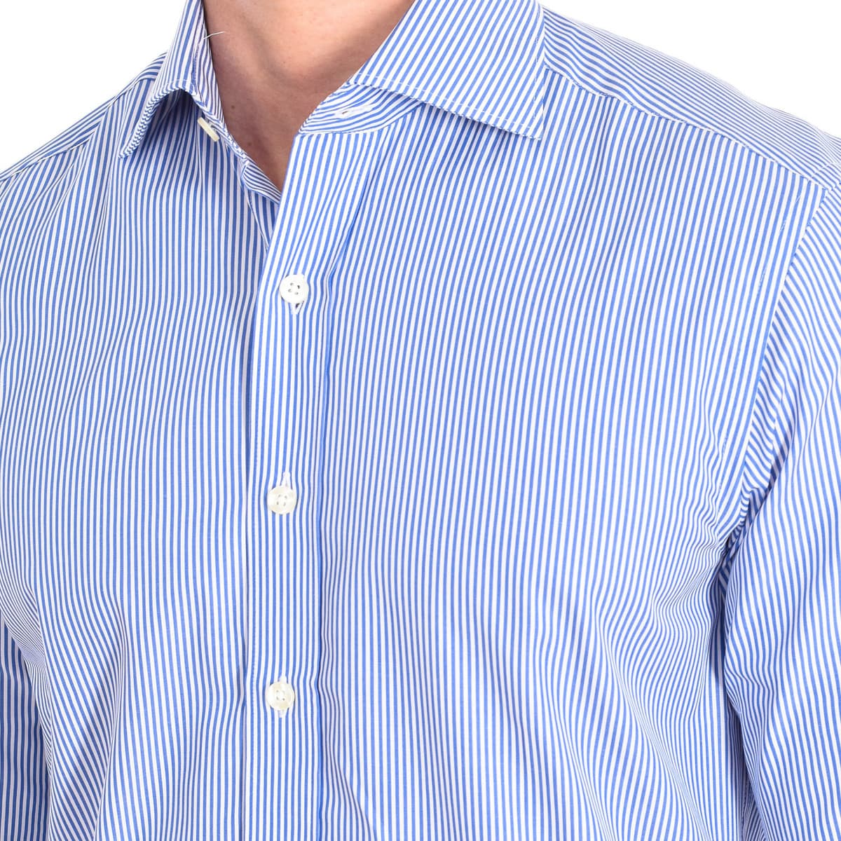 Men's Shirts Cafe' Coton Blue