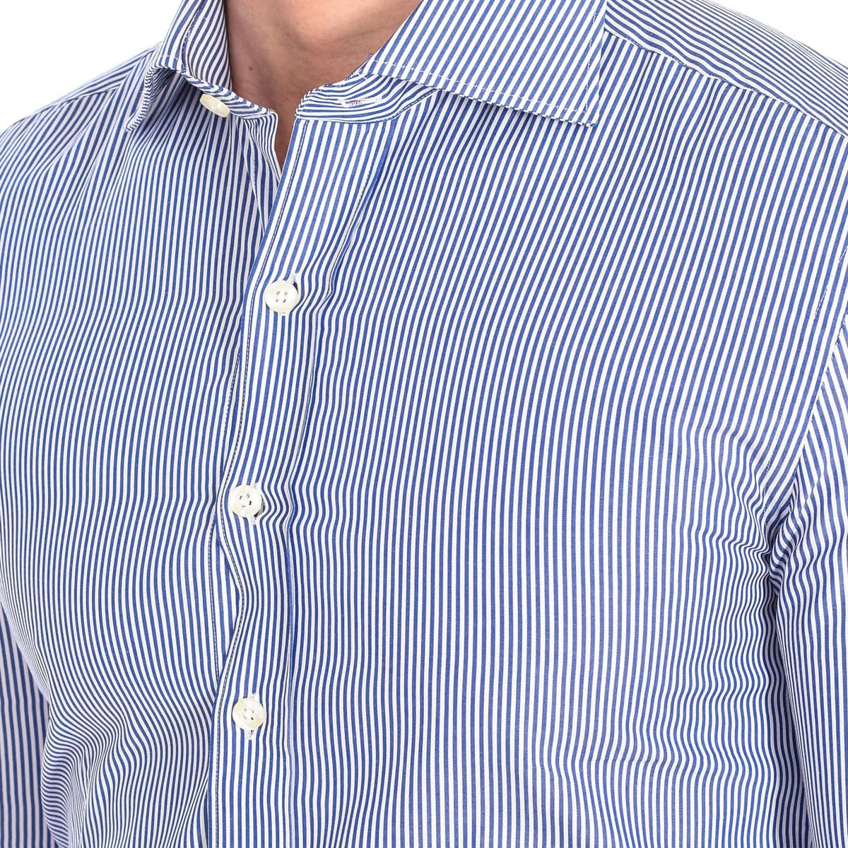Men's Shirts Cafe' Coton Blue