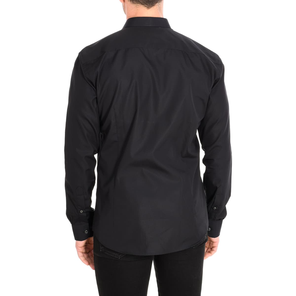 Men's Shirts Cafe' Coton Black