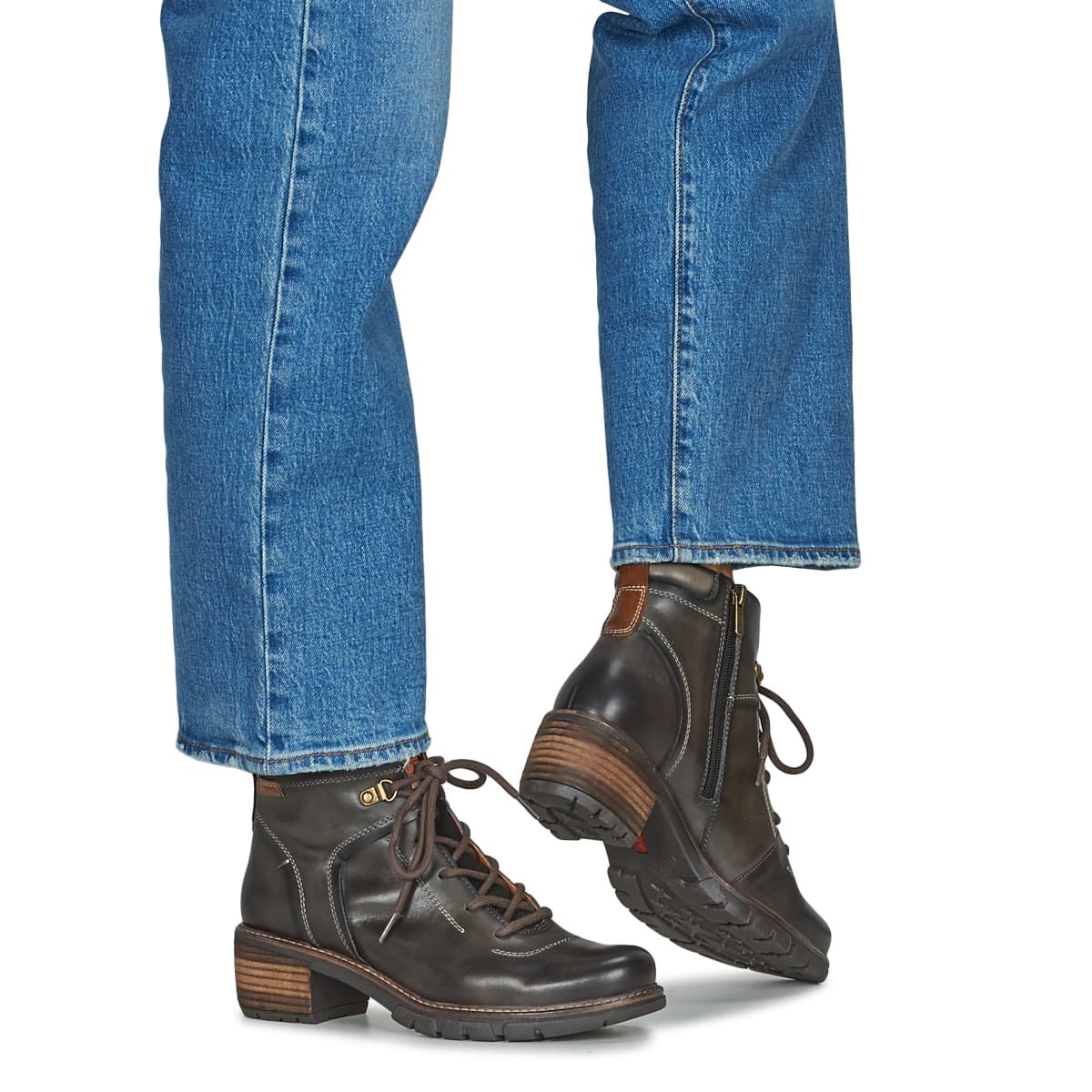 Women's Ankle Boots Pikolinos Brown