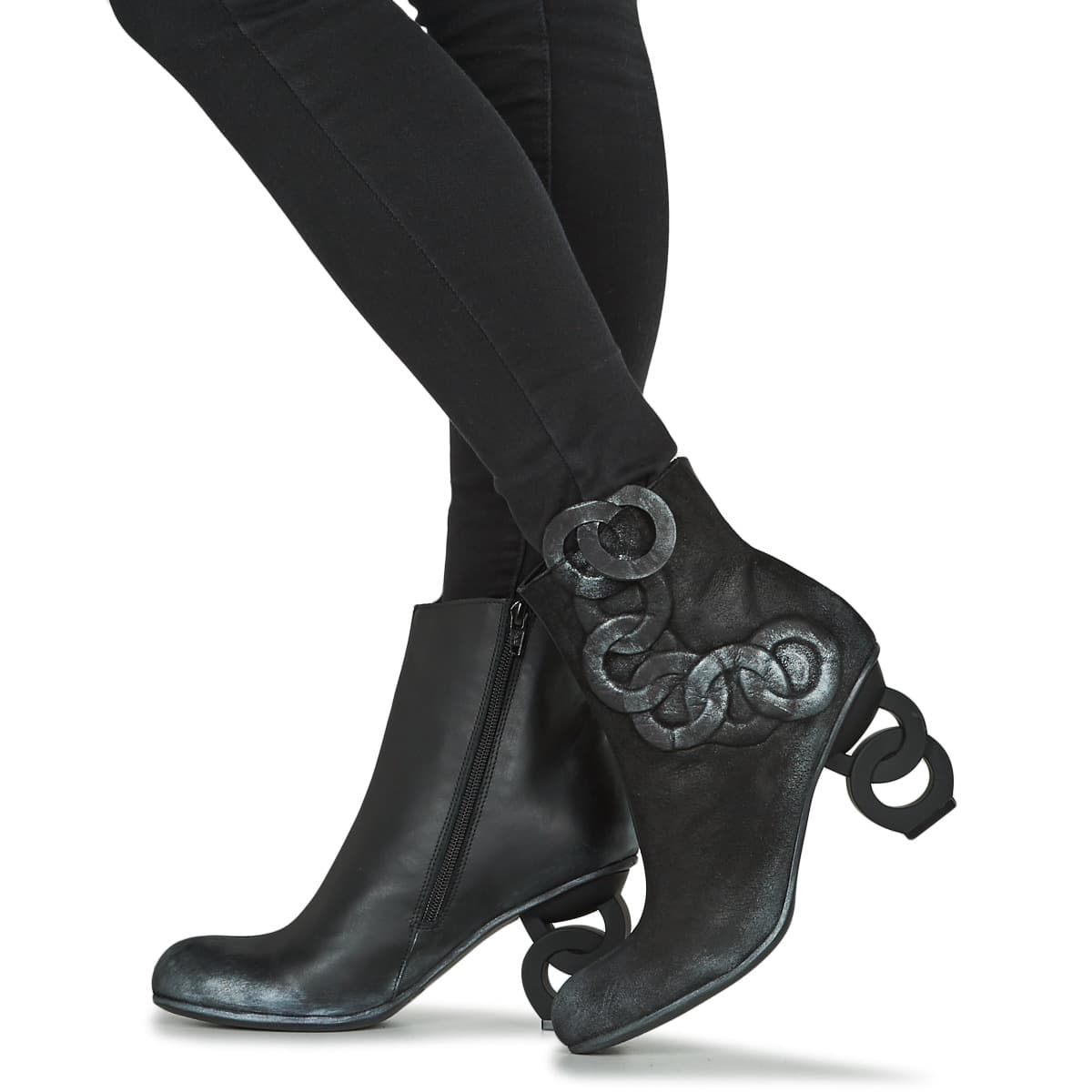 Women's Ankle Boots Papucei Black
