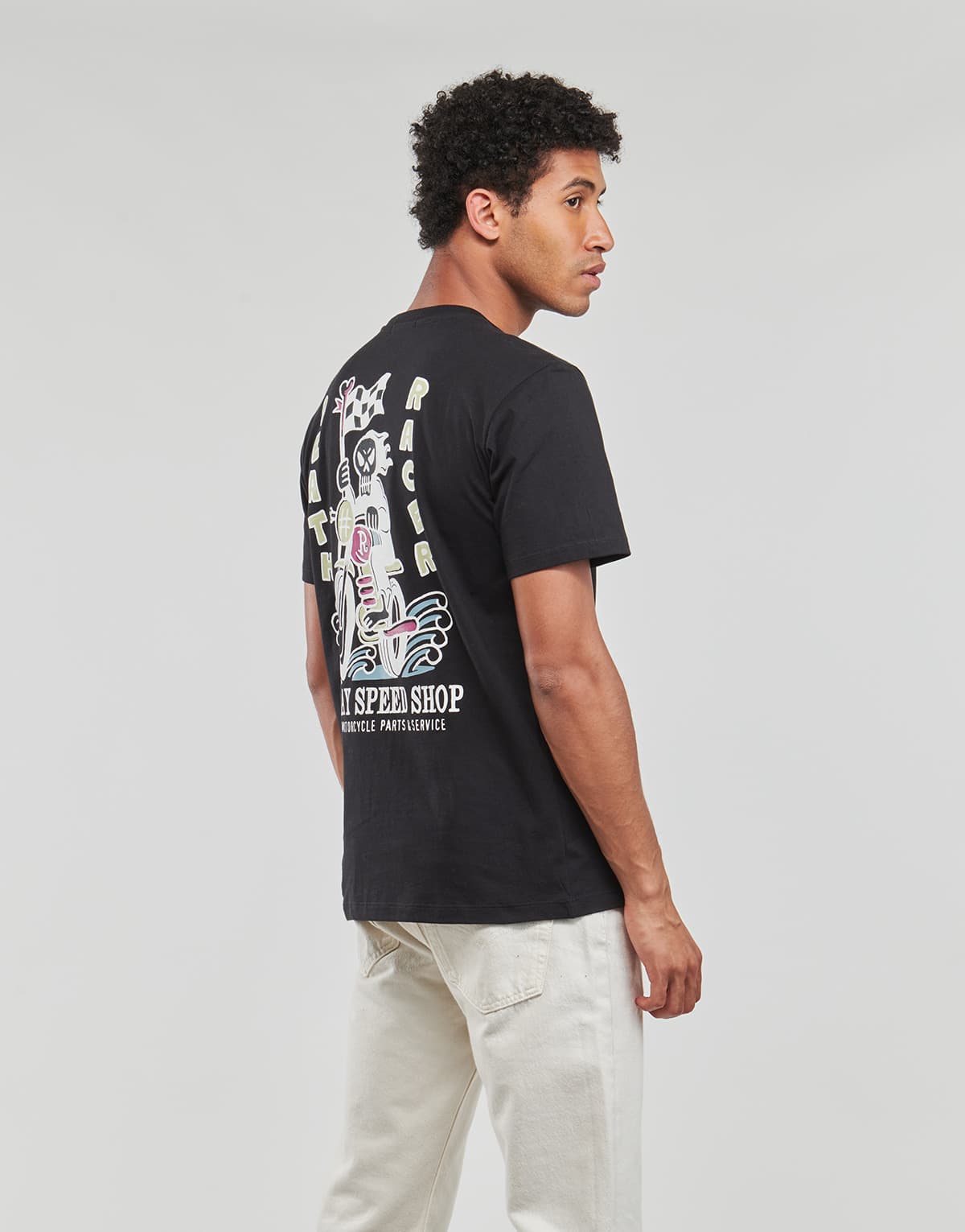 Men's T-Shirts Replay Black