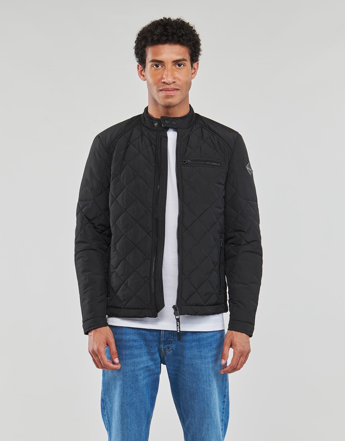 Men's Jackets Replay Black