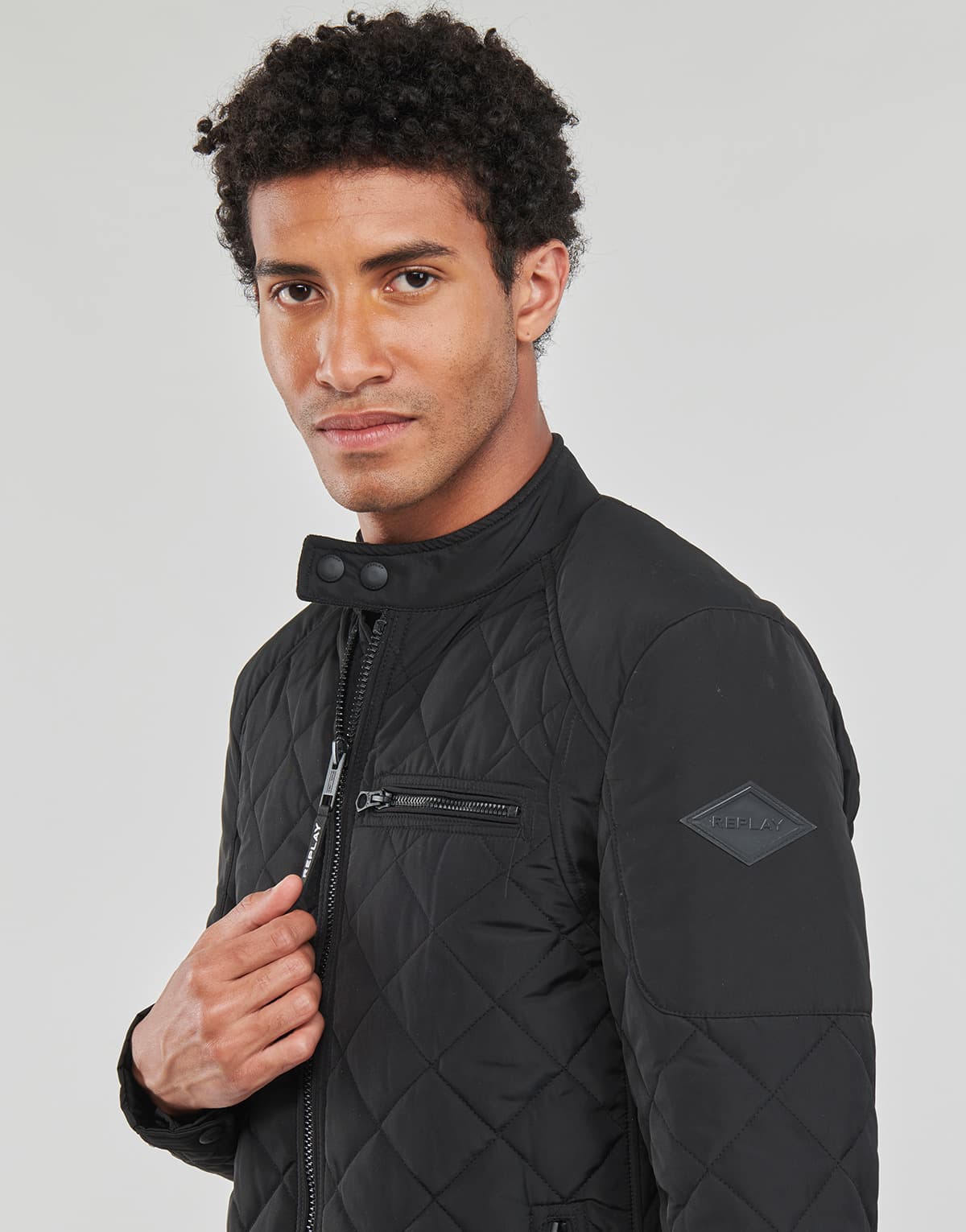 Men's Jackets Replay Black