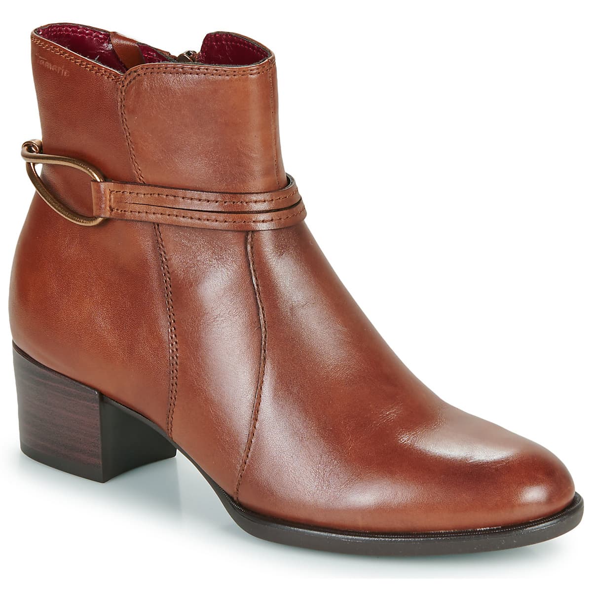 Women's Ankle Boots Tamaris Brown