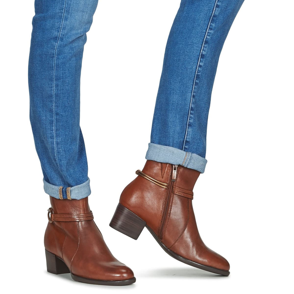 Women's Ankle Boots Tamaris Brown