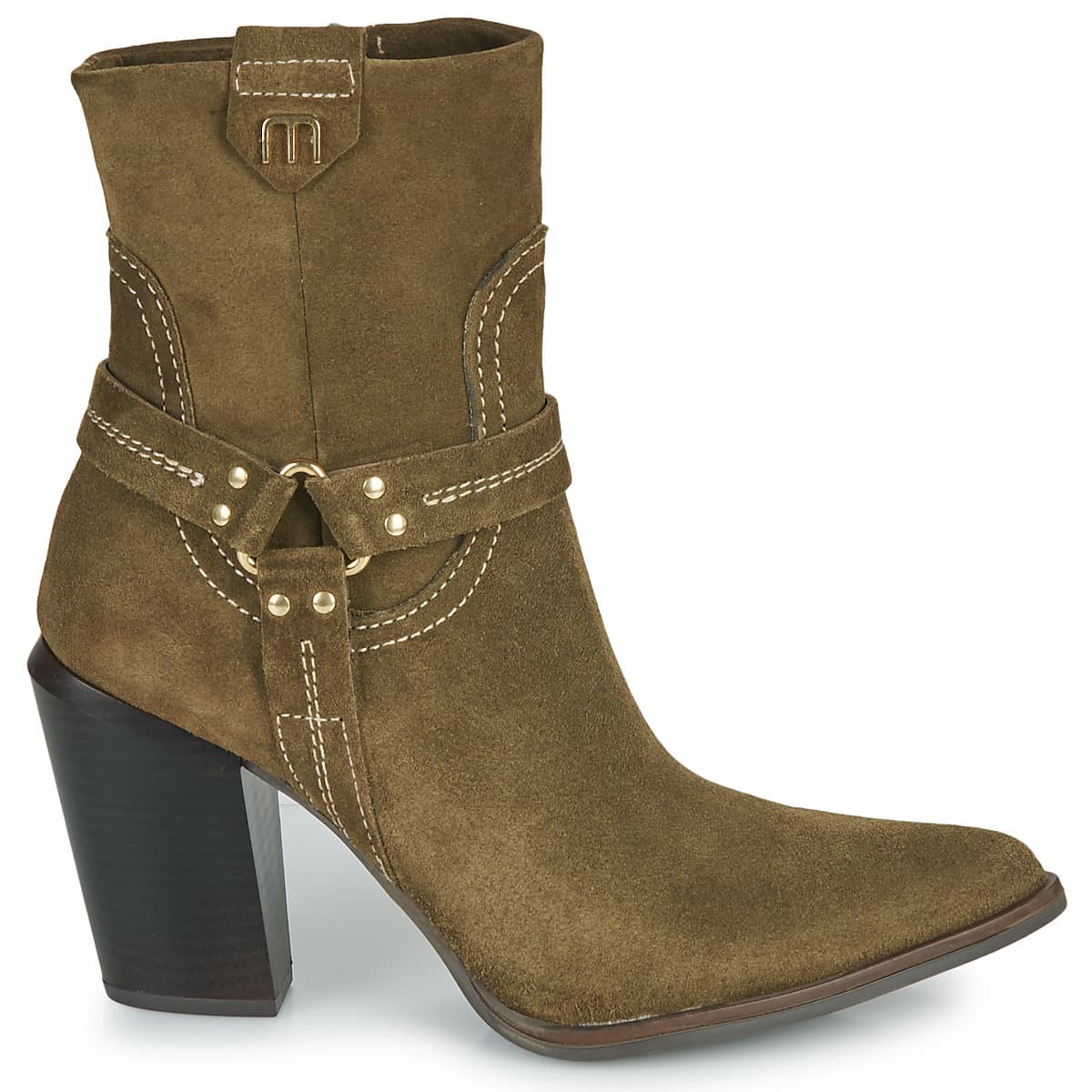 Women's Ankle Boots Mjus Khaki