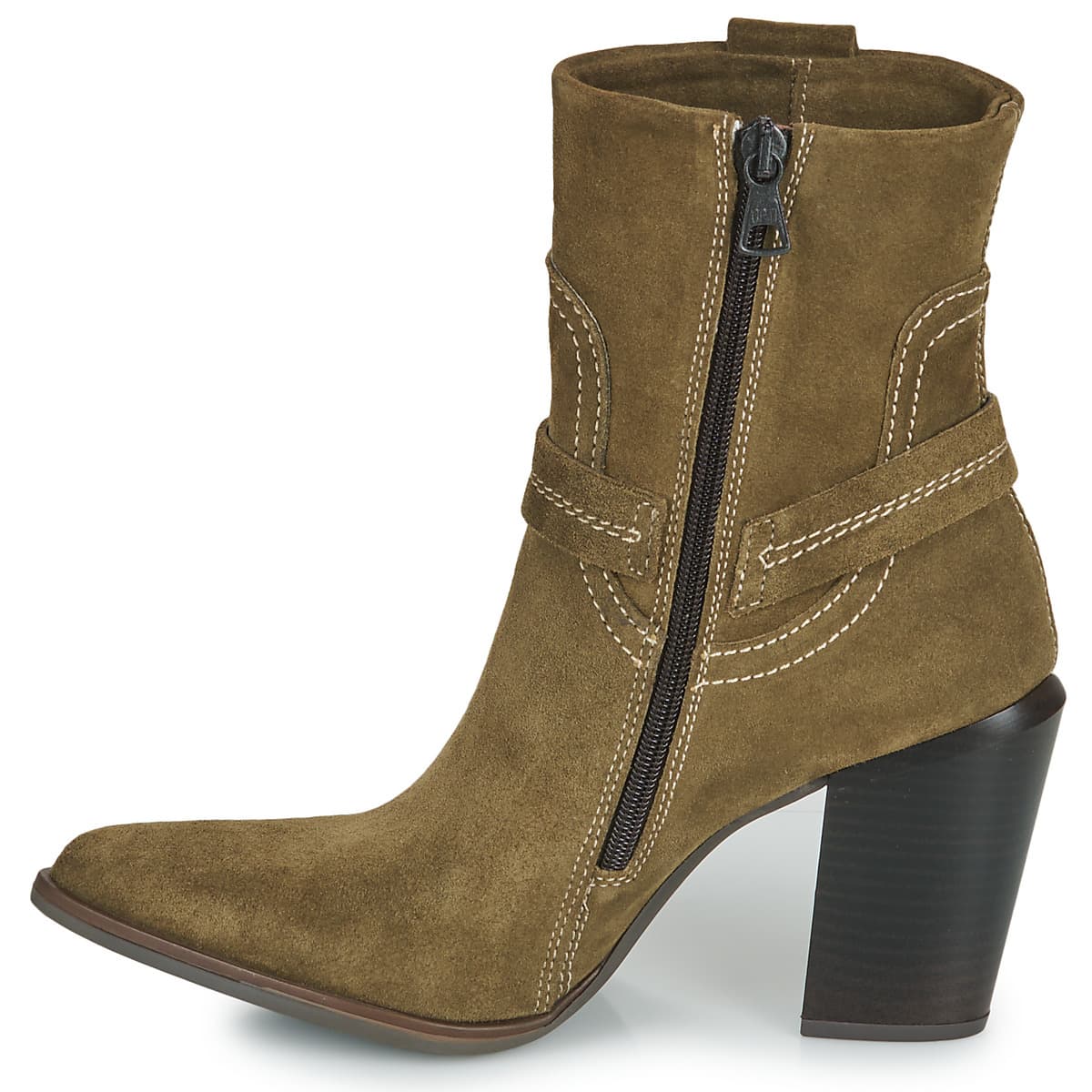Women's Ankle Boots Mjus Khaki