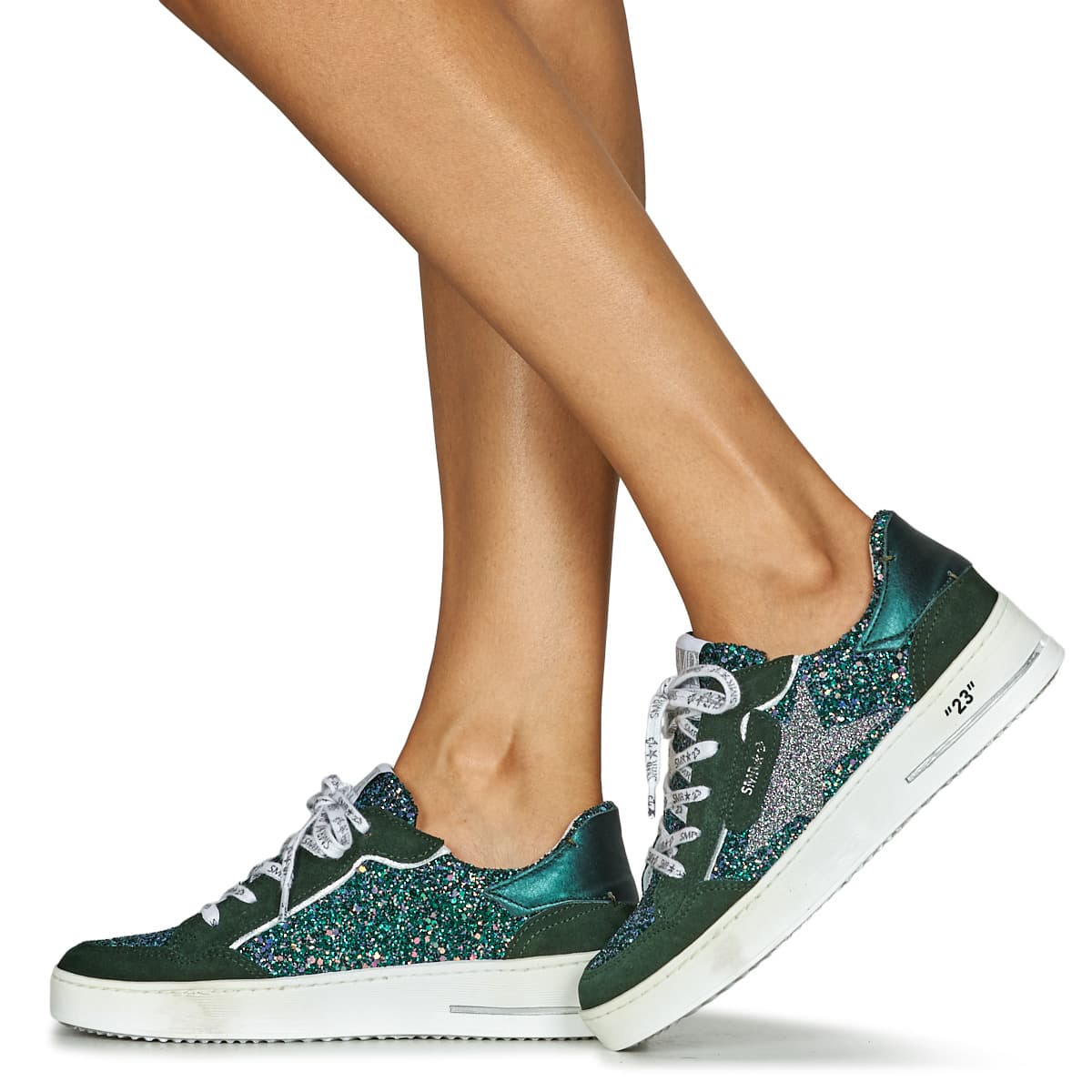 Women's Sneakers Semerdjian Green
