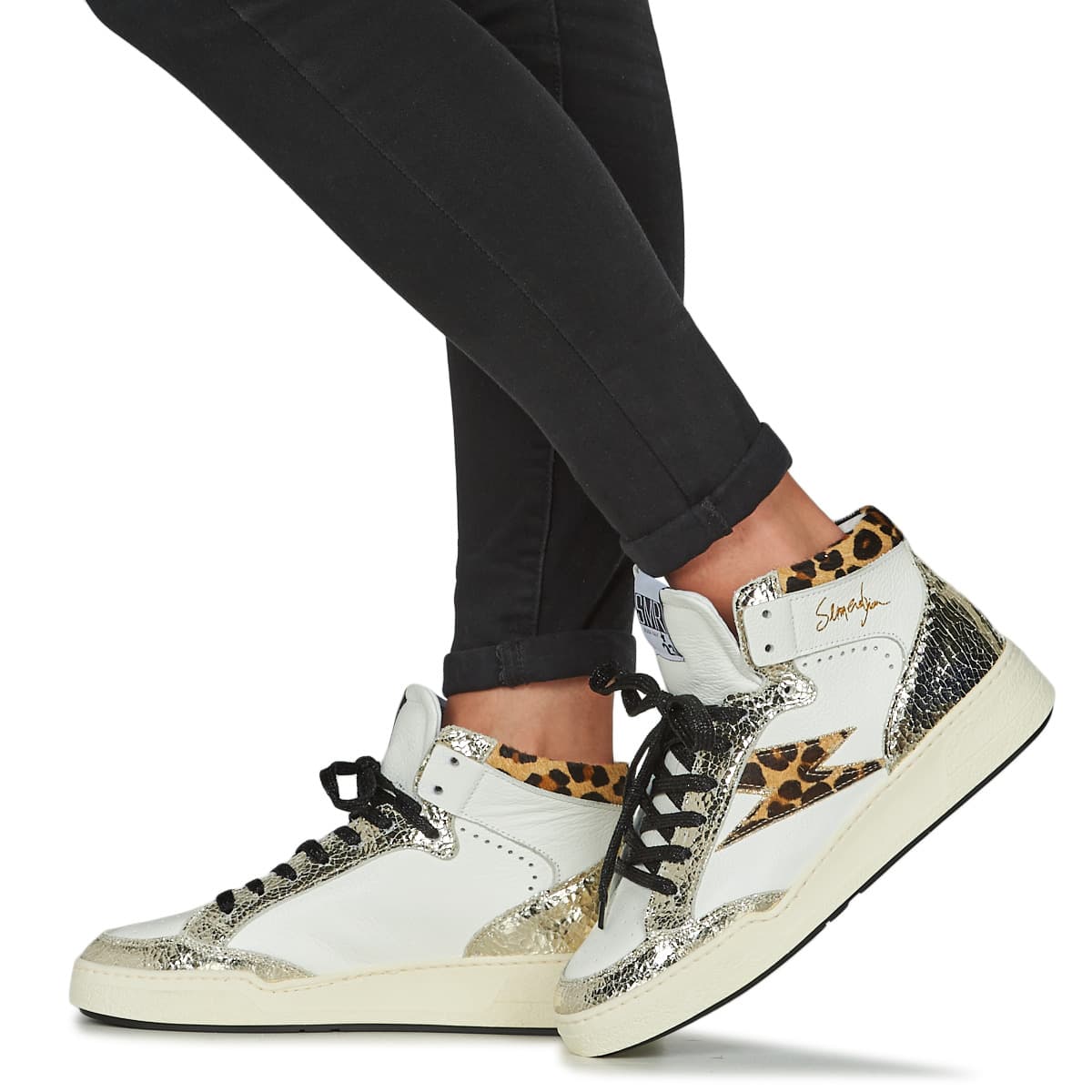 Women's Sneakers Semerdjian Gold