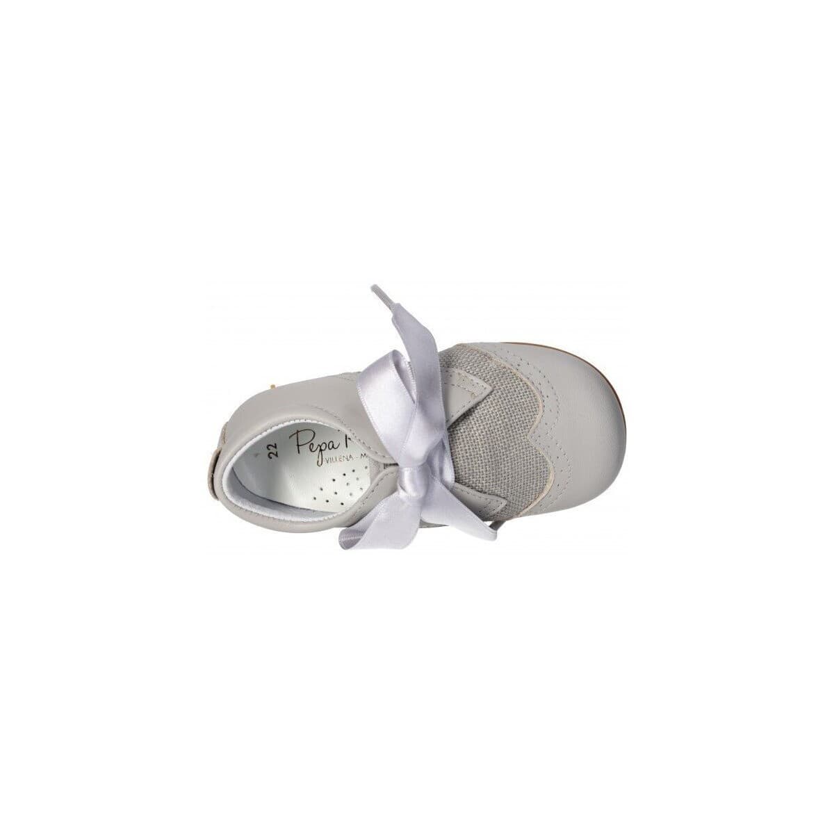 Girls' Loafers Pepa Ribera Gray