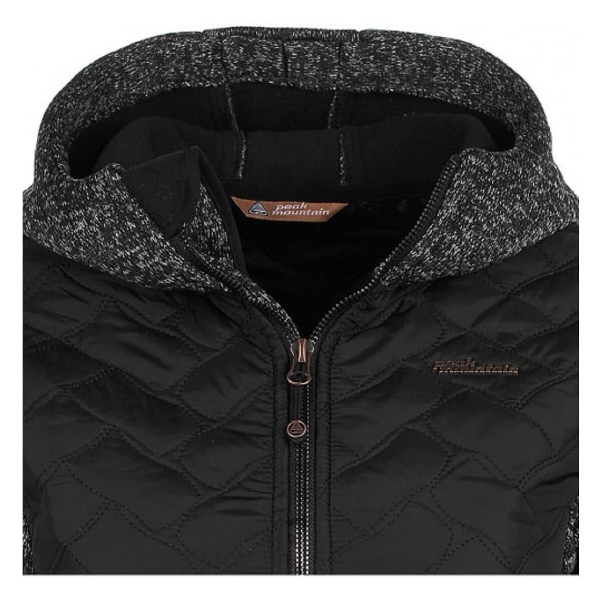 Women's Sweatshirts Peak Mountain Black