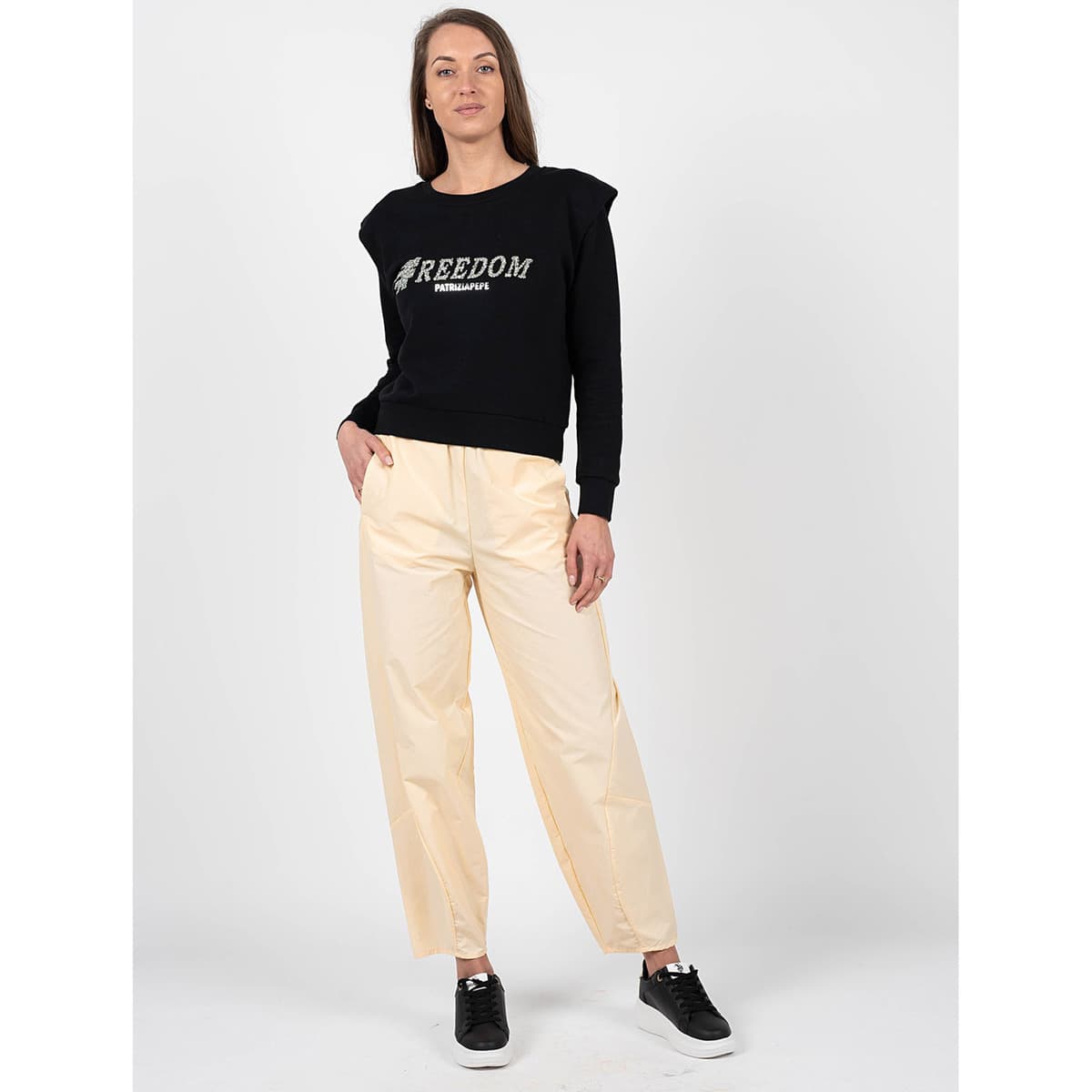Women's Pants Patrizia Pepe Beige