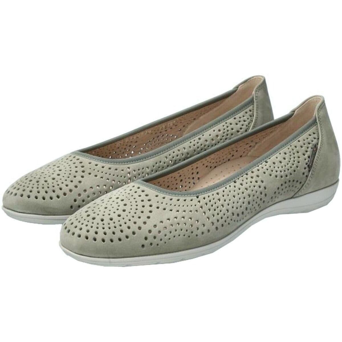 Women's Ballet Flats Mephisto Green