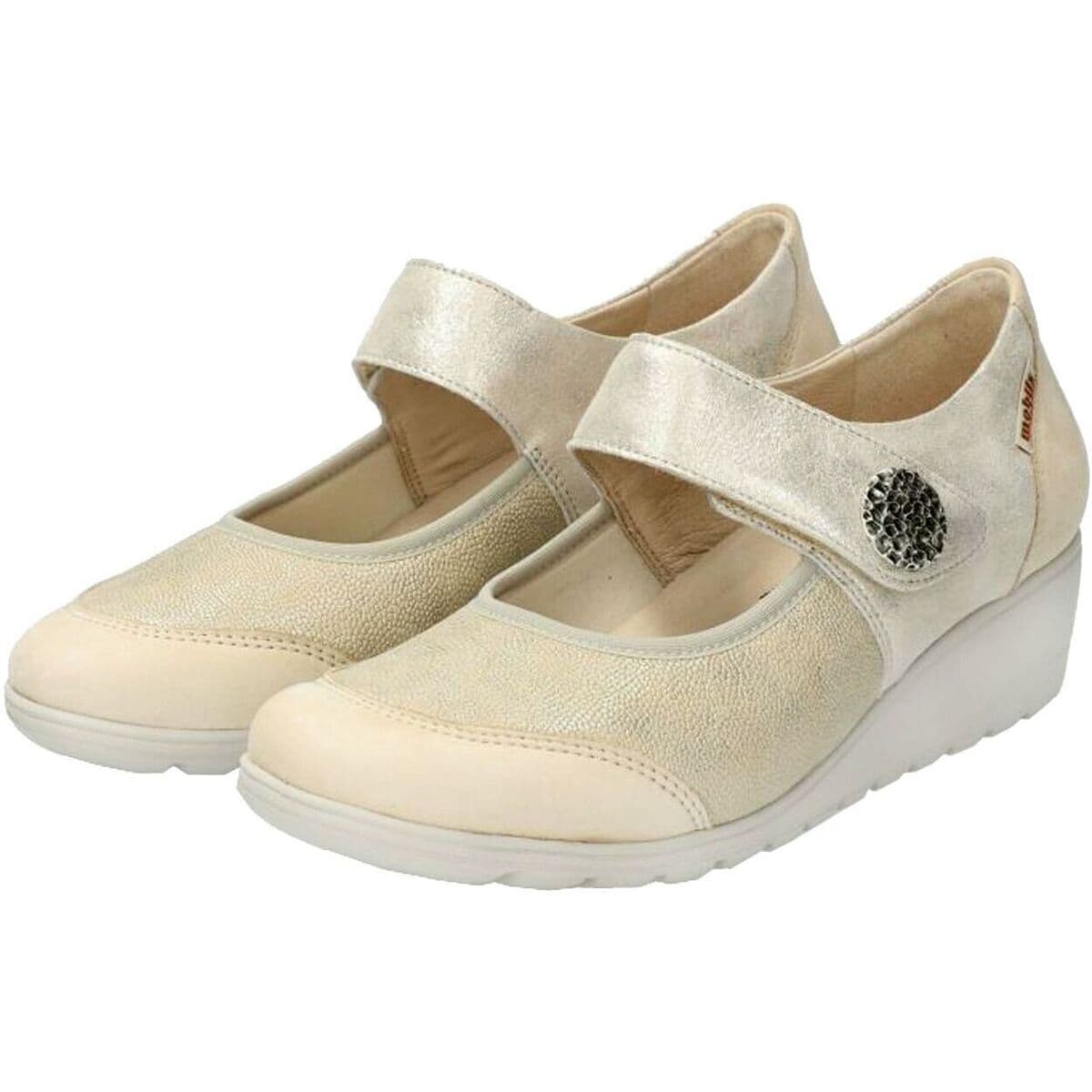 Women's Ballet Flats Mephisto Beige