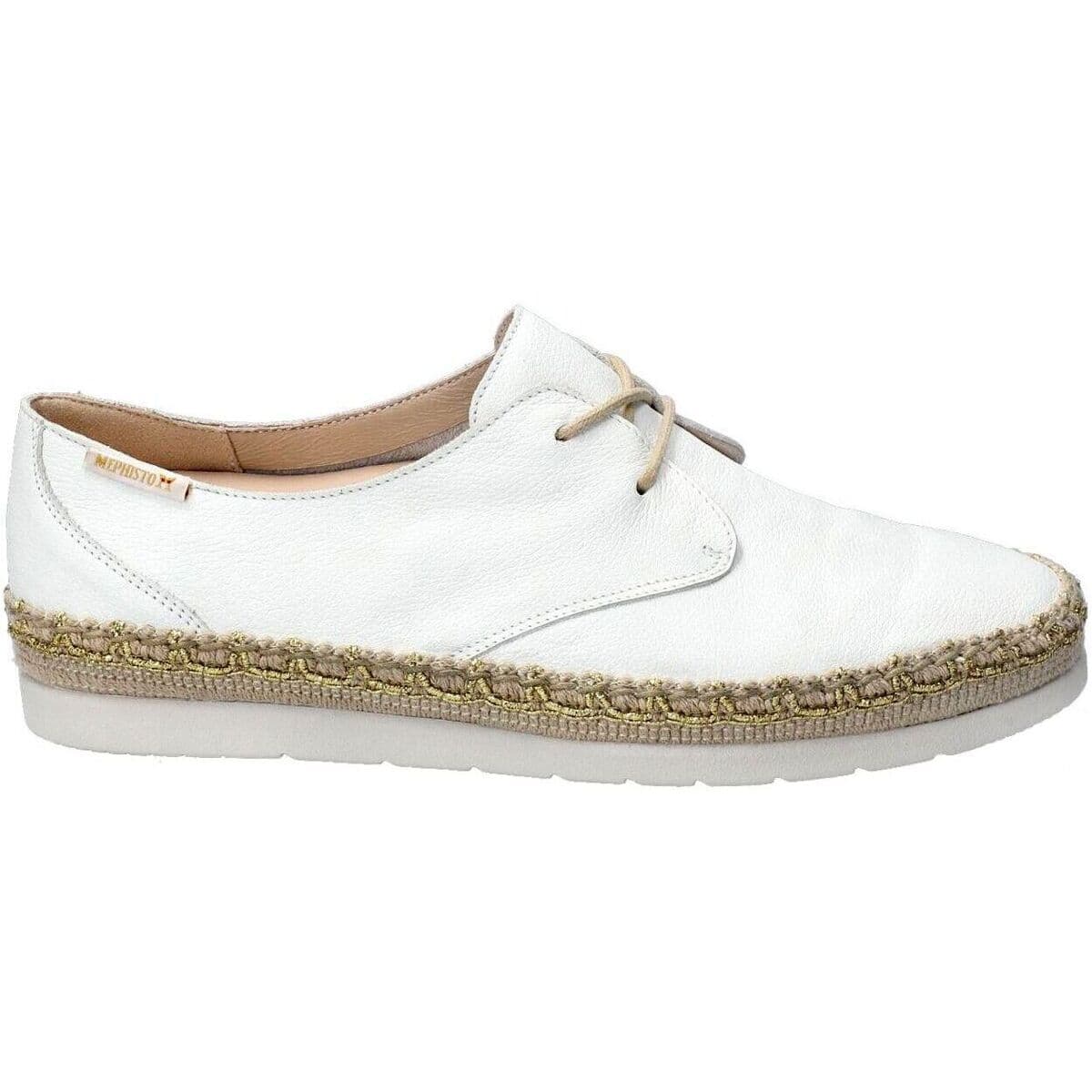 Women's Derby Shoes Mephisto White