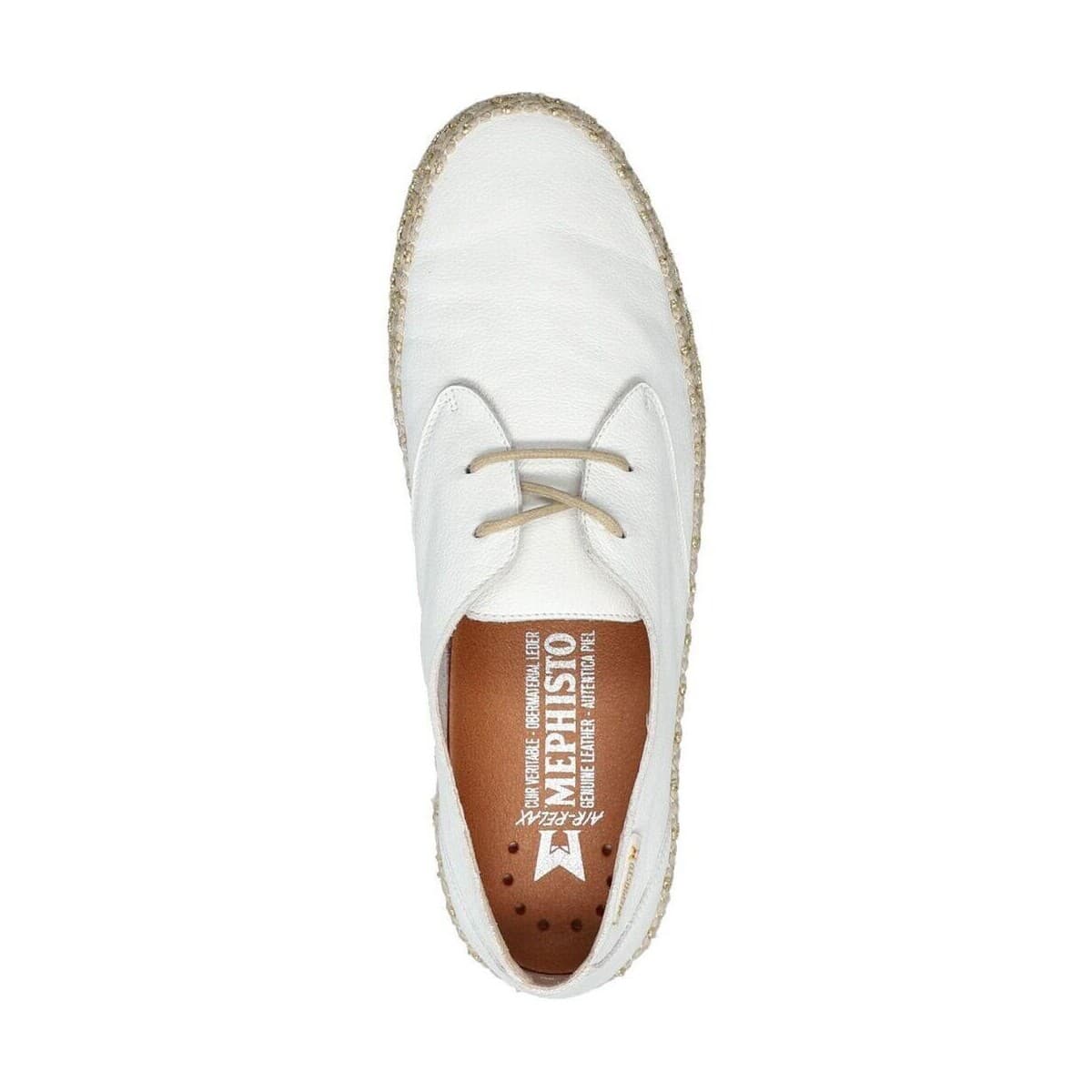 Women's Derby Shoes Mephisto White
