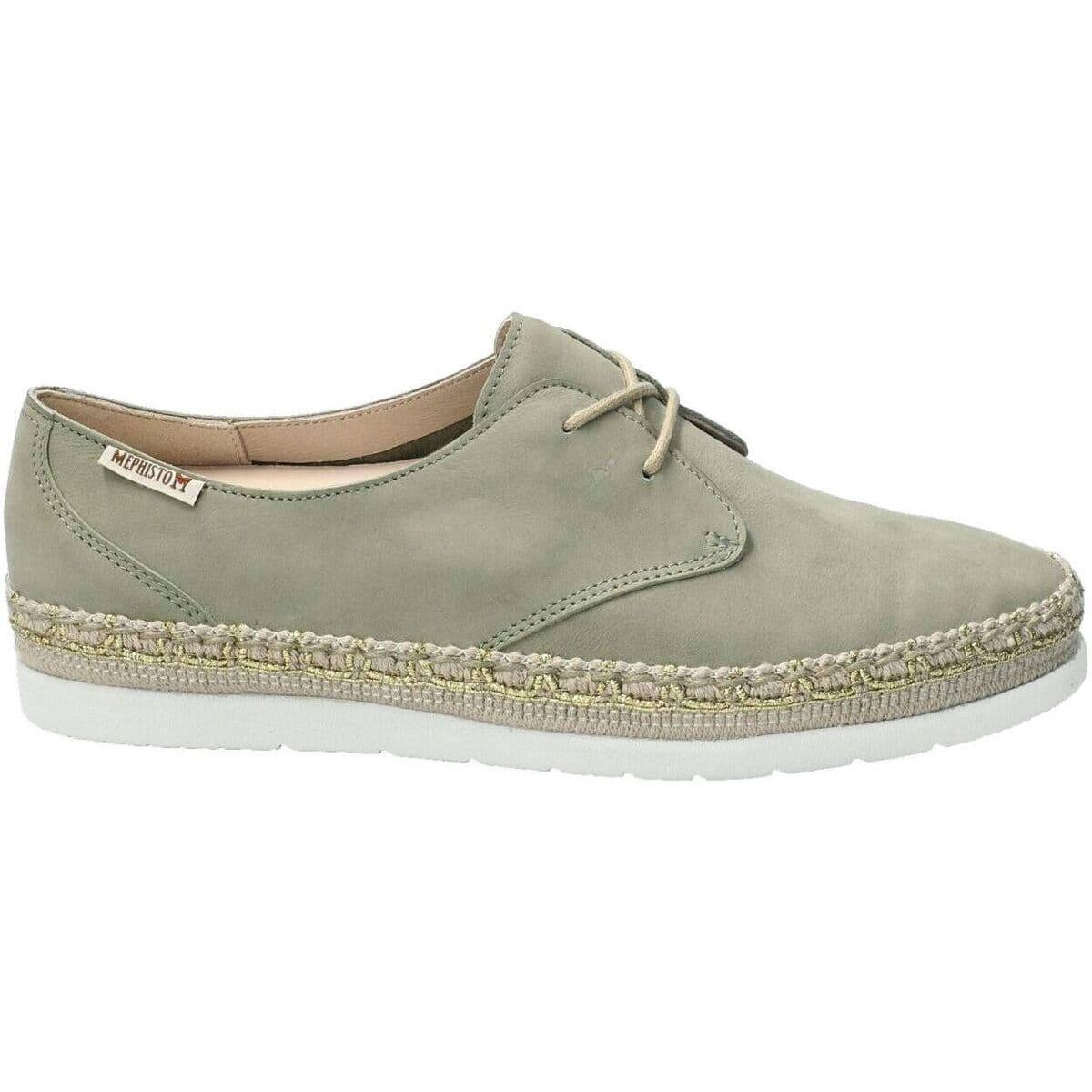 Women's Derby Shoes Mephisto Green