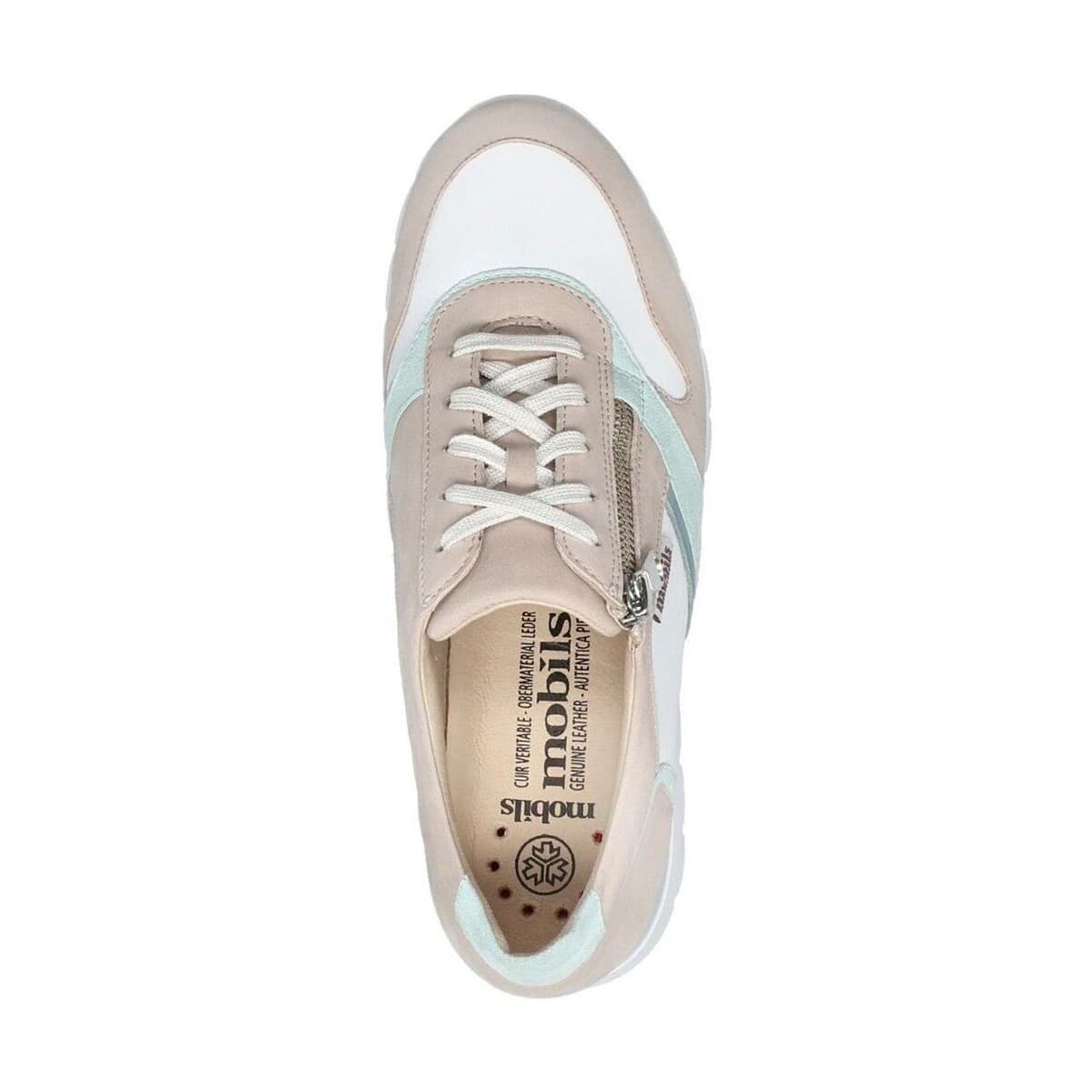 Women's Sneakers Mephisto Beige