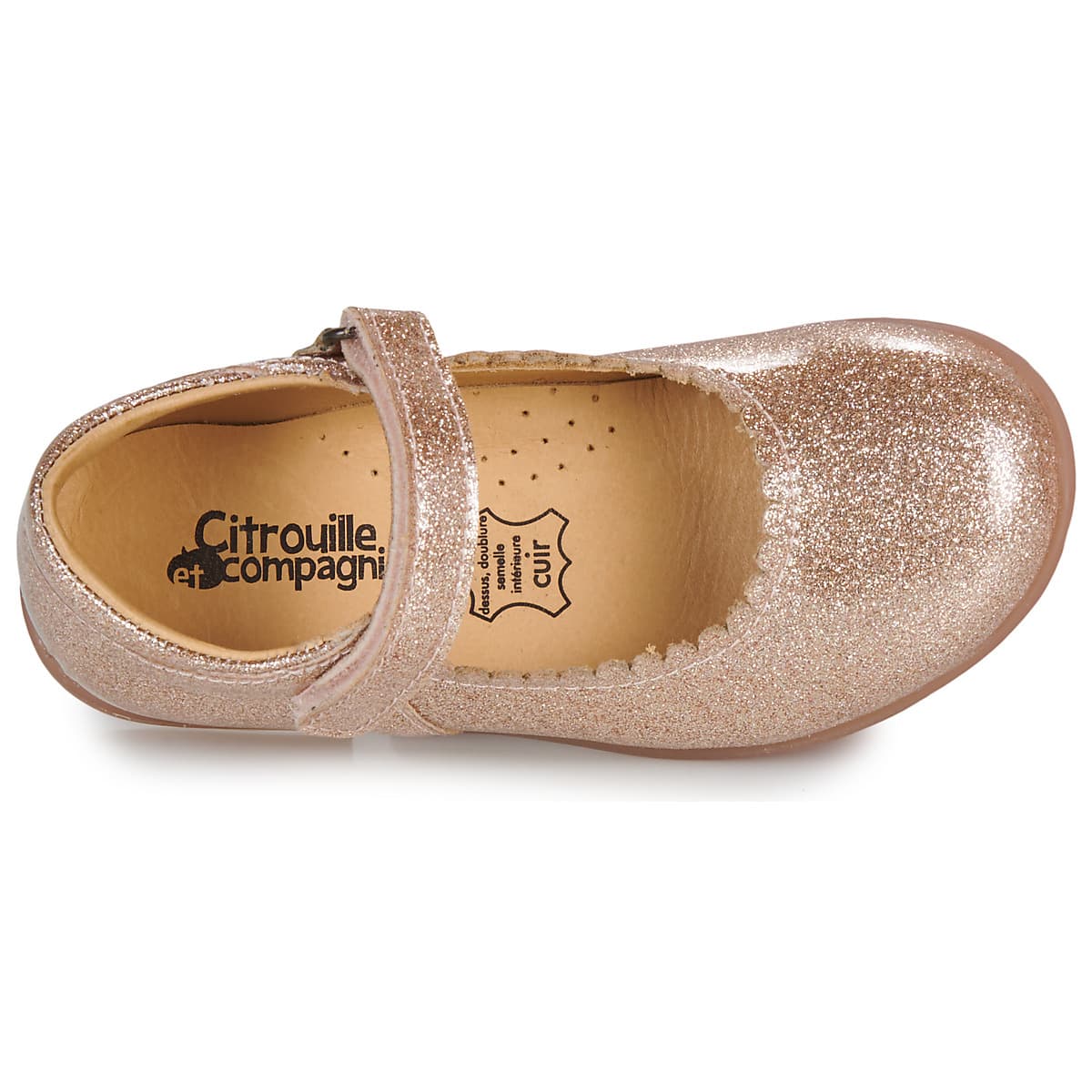 Women's Ballet Flats Citrouille et Compagnie Gold