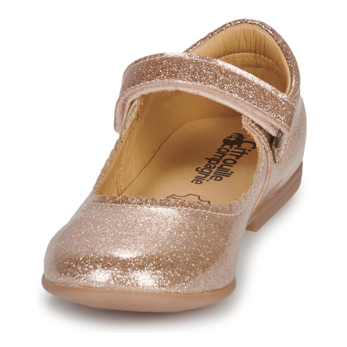 Women's Ballet Flats Citrouille et Compagnie Gold