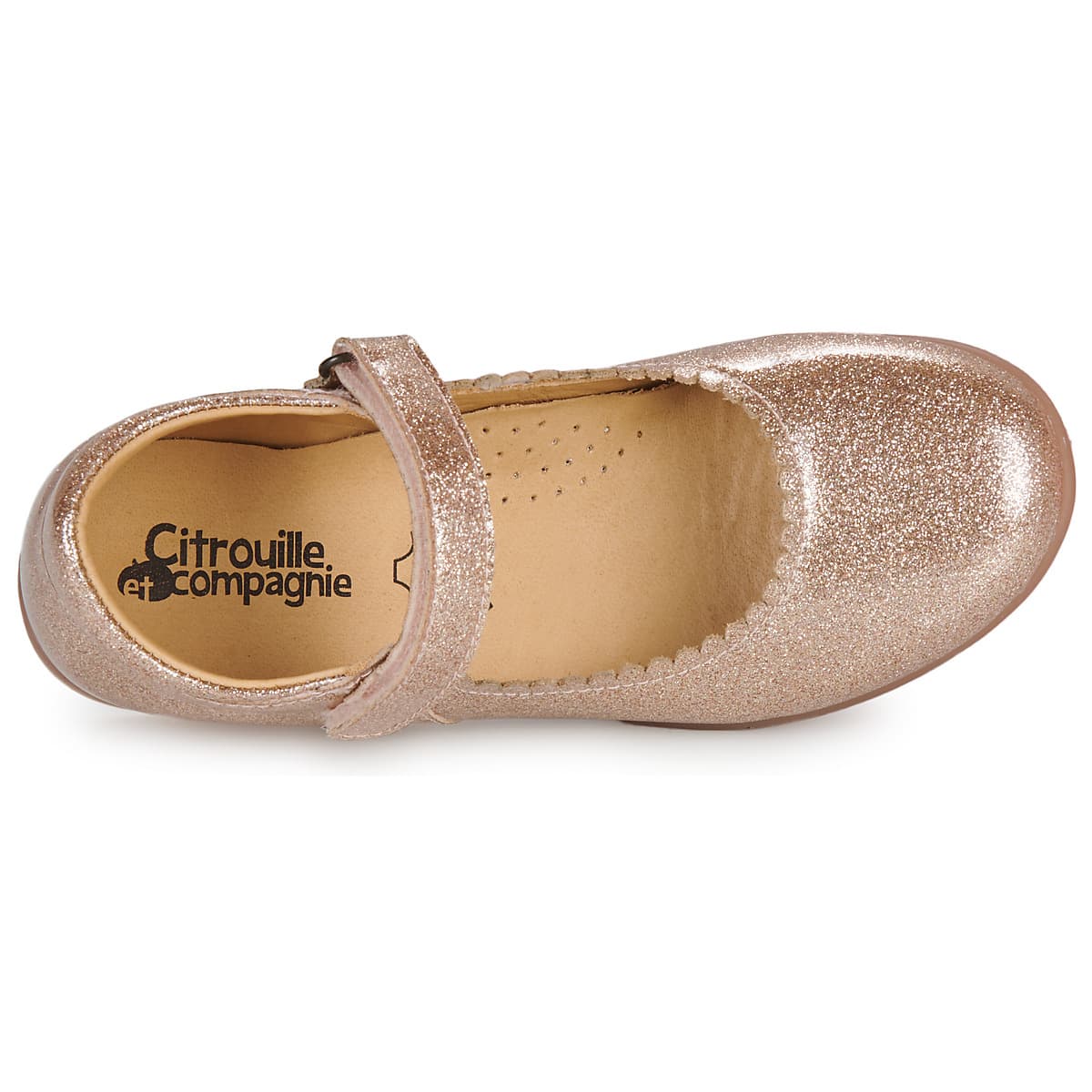 Women's Ballet Flats Citrouille et Compagnie Gold