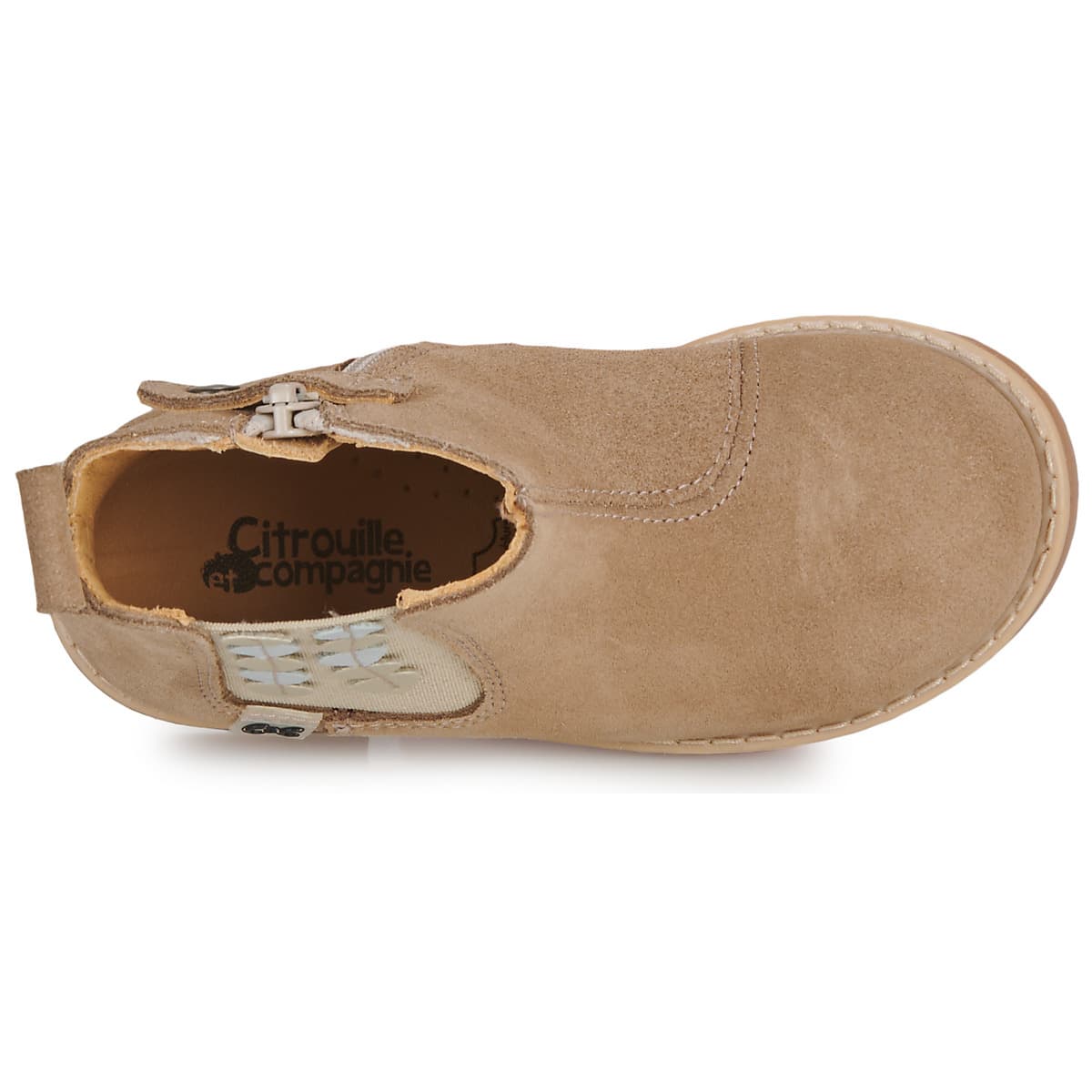Girls' Boots Citrouille et Compagnie Beige