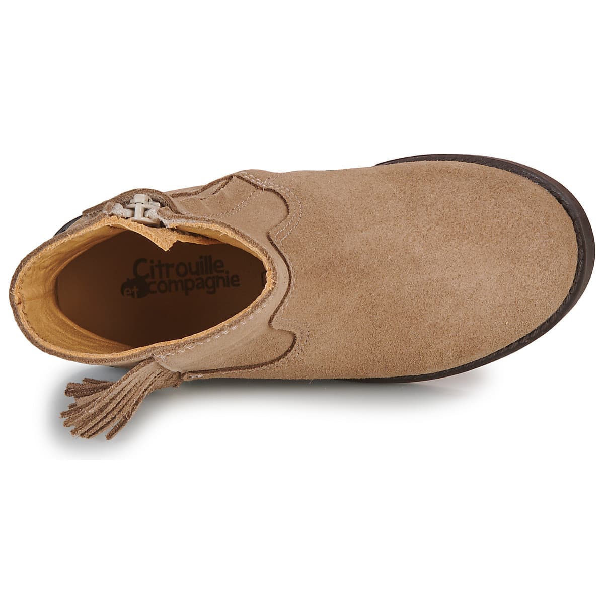 Girls' Boots Citrouille et Compagnie Beige