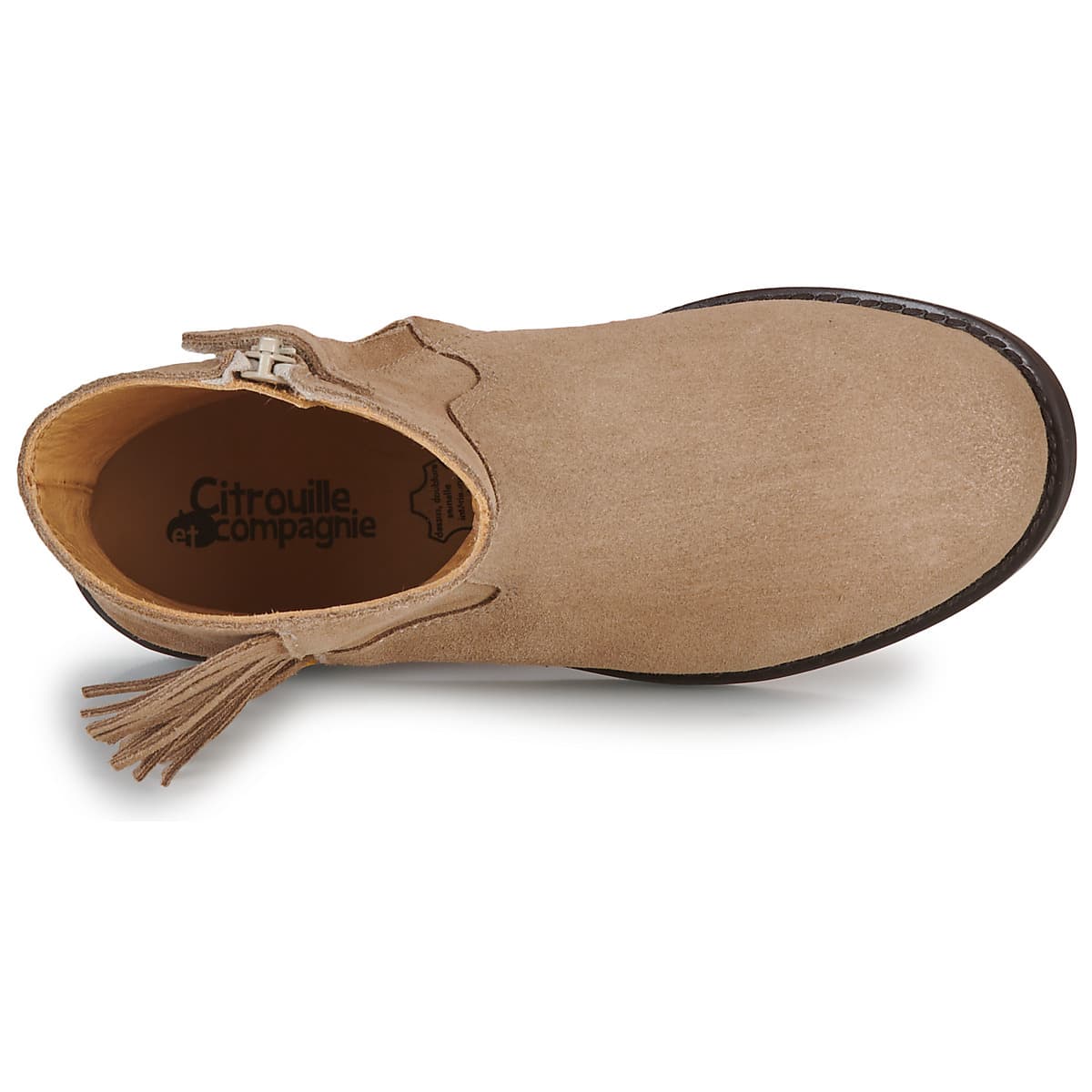 Girls' Boots Citrouille et Compagnie Beige