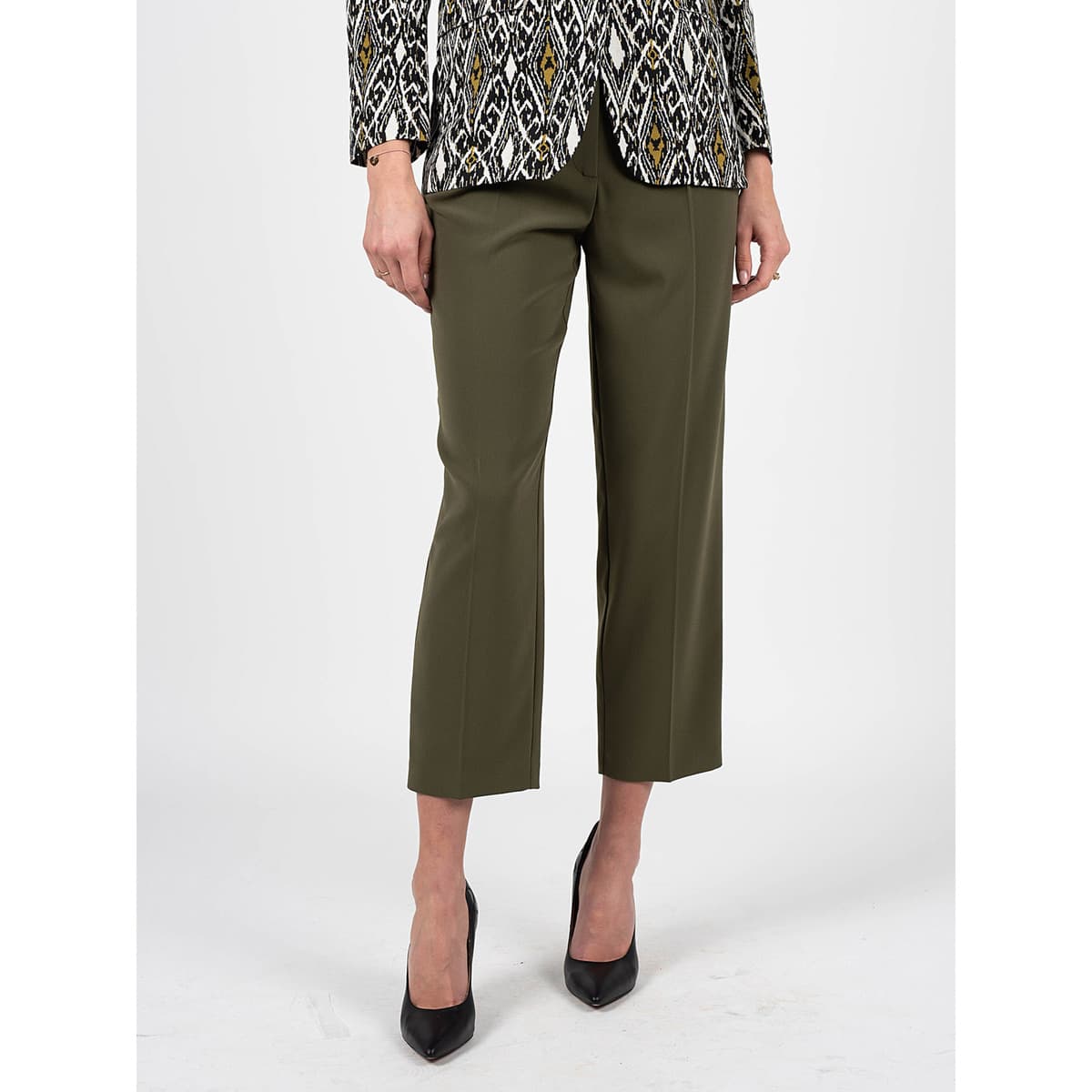 Women's Pants Patrizia Pepe Green