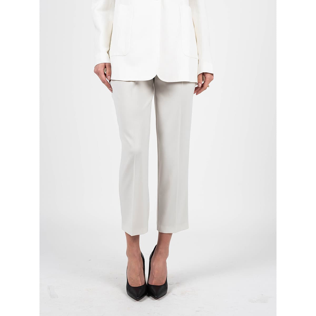 Women's Pants Patrizia Pepe Gray