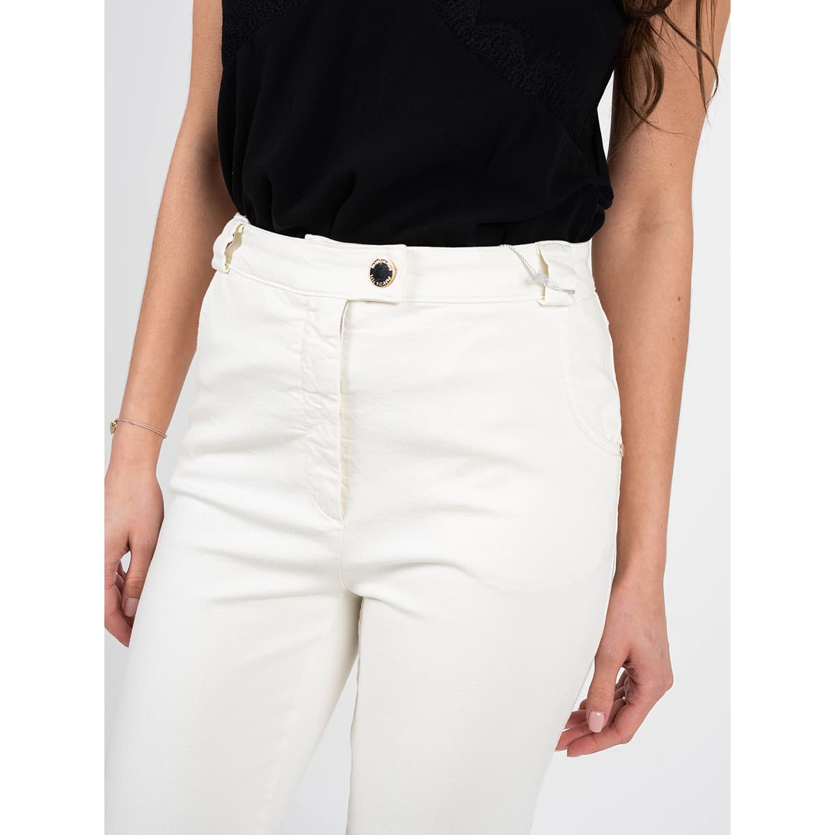 Women's Pants Patrizia Pepe Beige