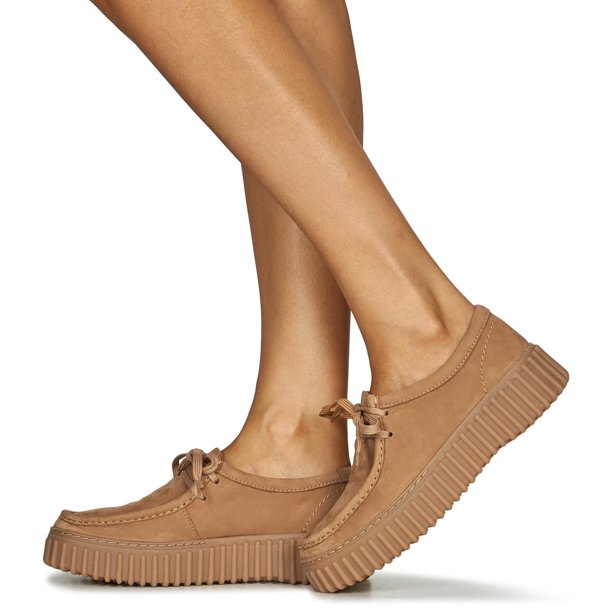 Women's Derby Shoes Clarks Beige