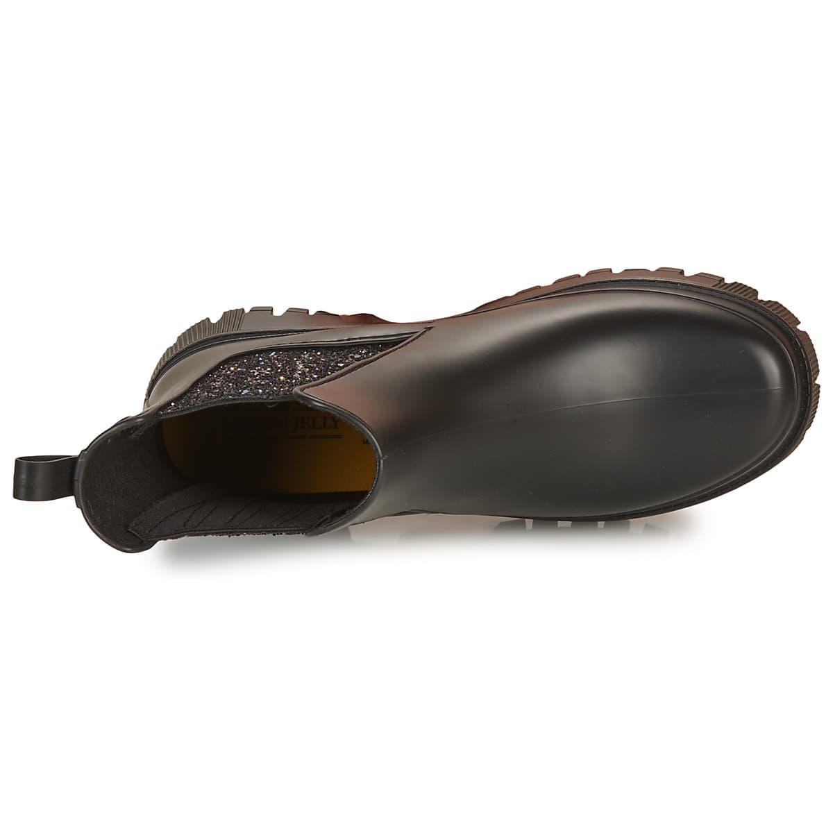 Women's Wellington Boots Lemon Jelly Black